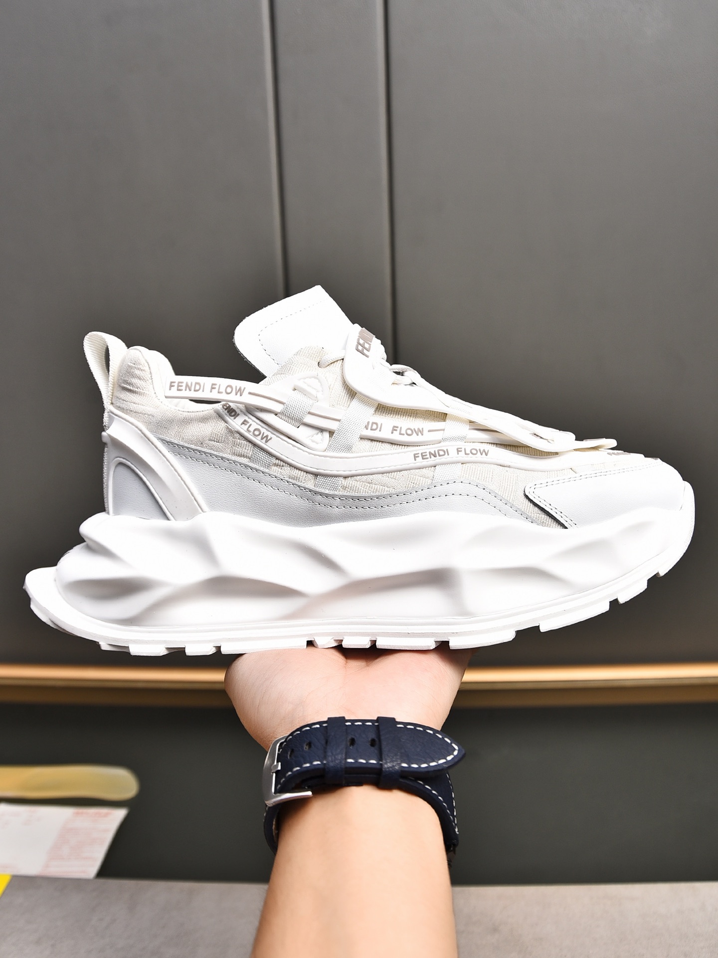 Fendi Style Leather Men's Shoes Lookbook Reference image 1