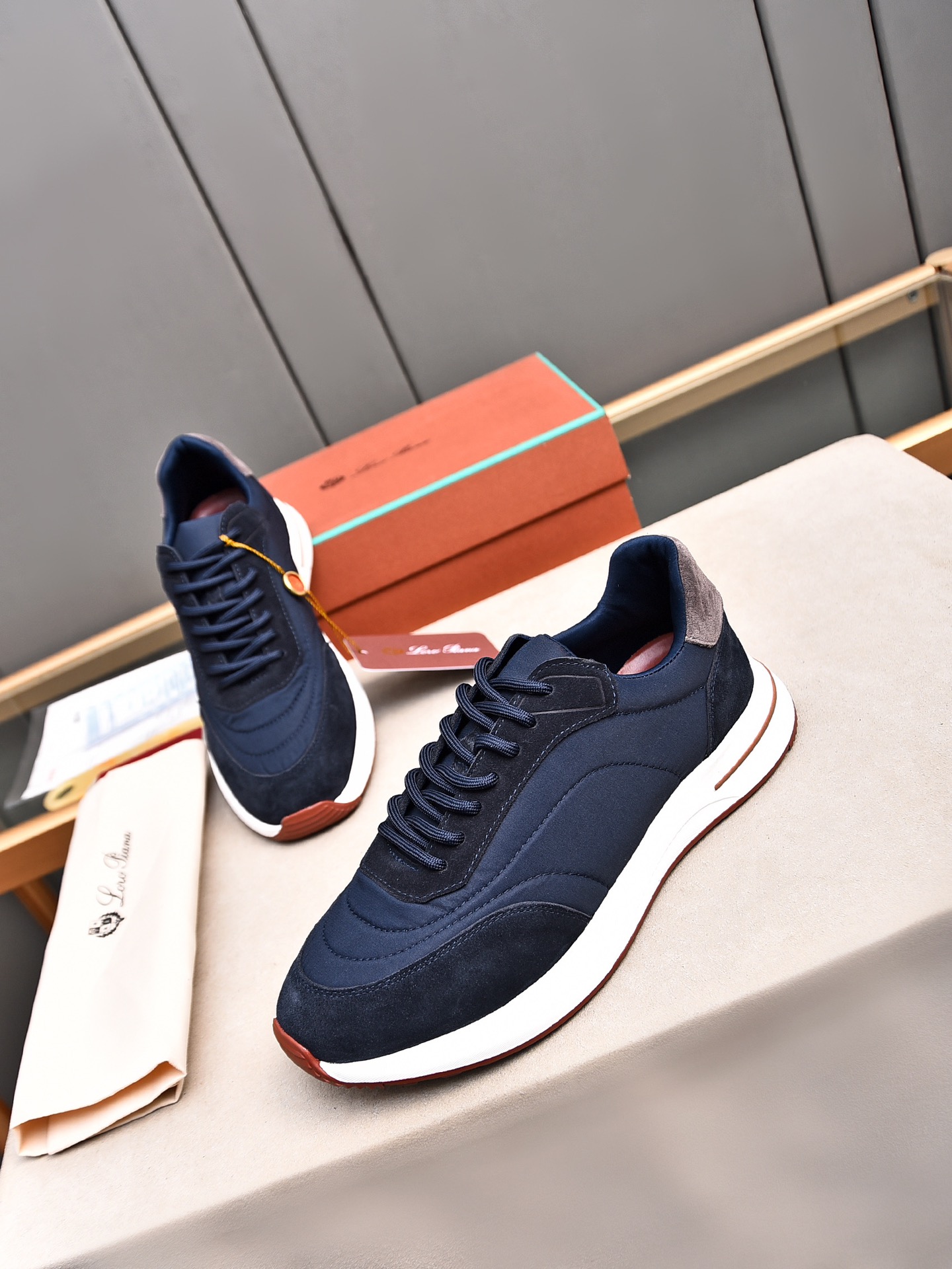 Loro Piana Men's Suede Sneakers 8 i1734078466 2199 0