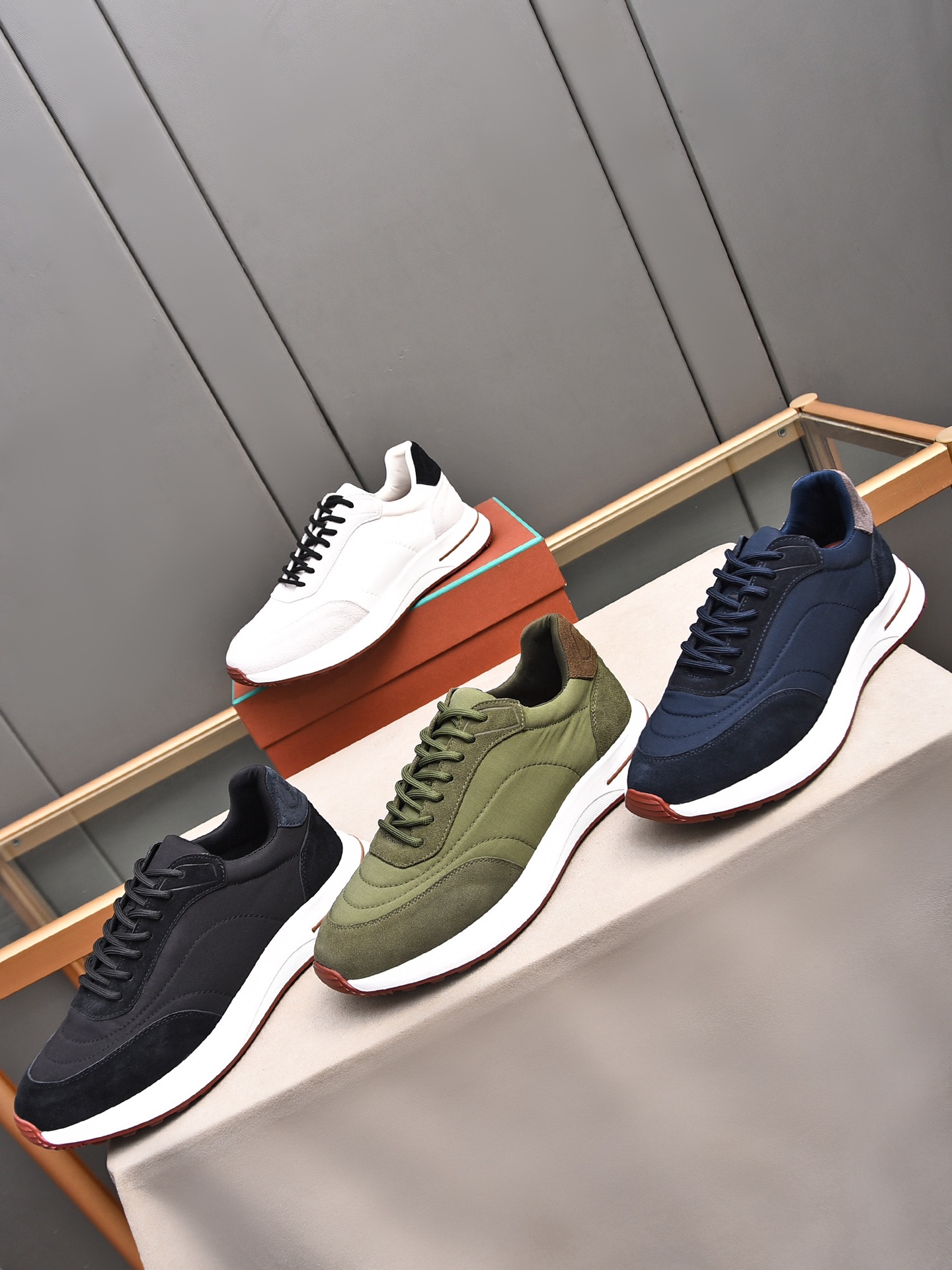Loro Piana Men's Suede Sneakers 10 i1734078467 4441 8