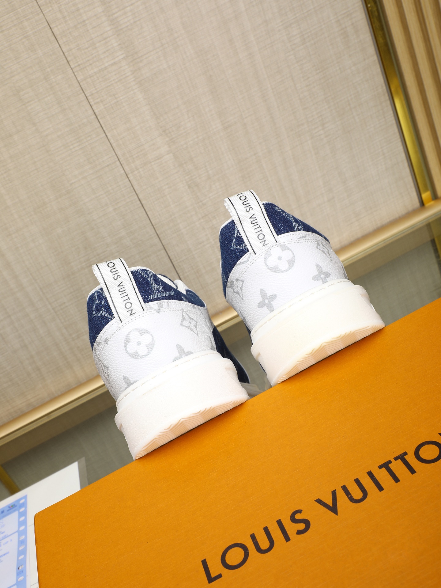 Louis Vuitton Men's Leather Monogram Sneakers - Stylish & Comfortable 6 i1741684622457 4368 0 4