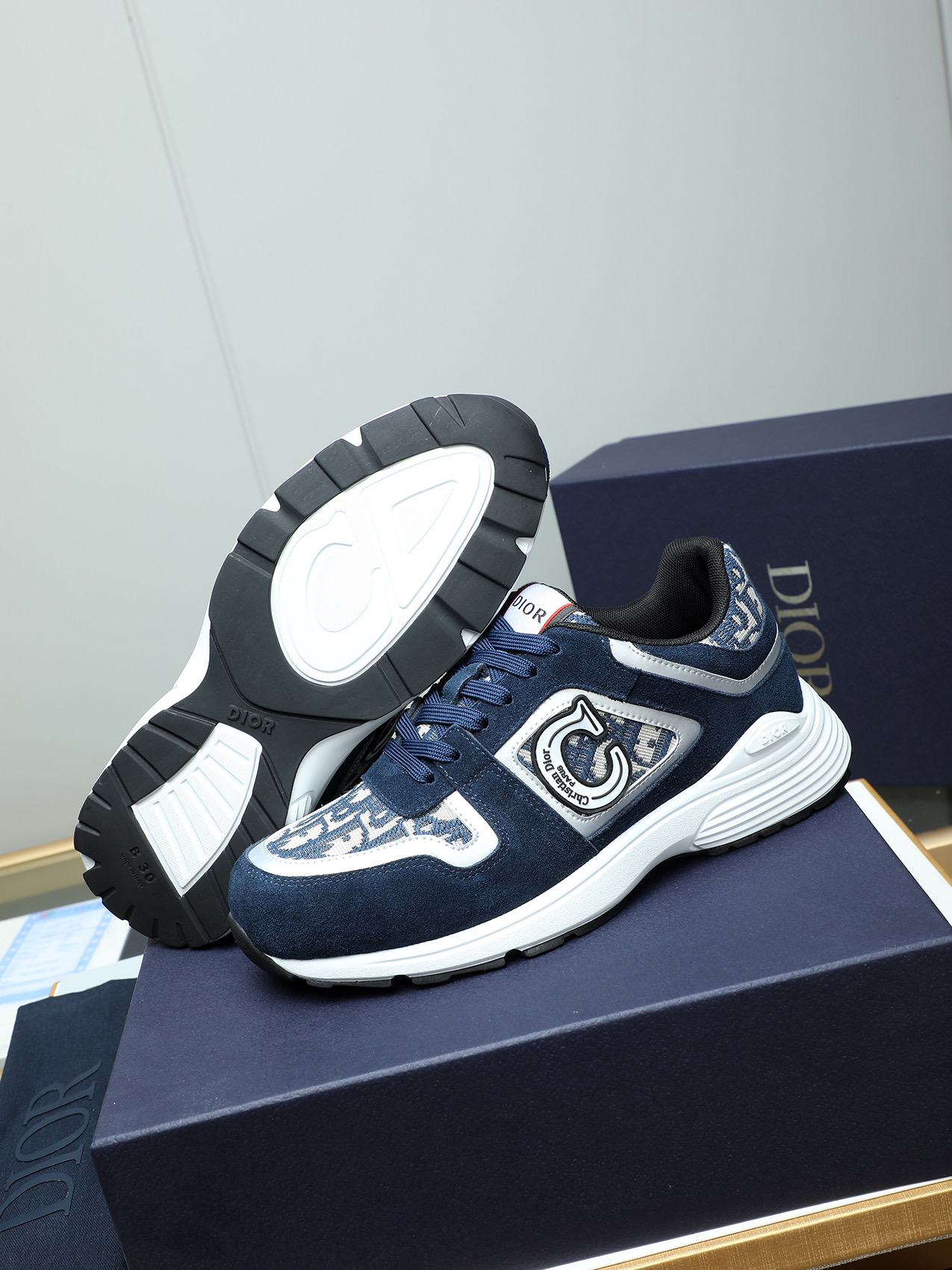 Christian Dior Chrono Sneakers Blue Casual Sports Running Shoes 4 i1741855368008 1518 0 2