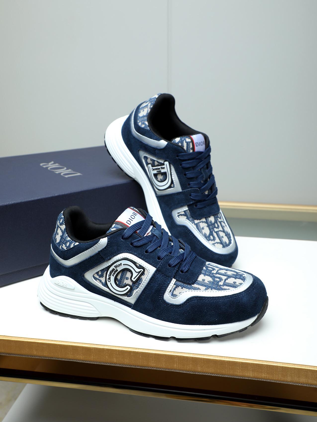 Christian Dior Chrono Sneakers Blue Casual Sports Running Shoes 5 i1741855369067 5753 0 3