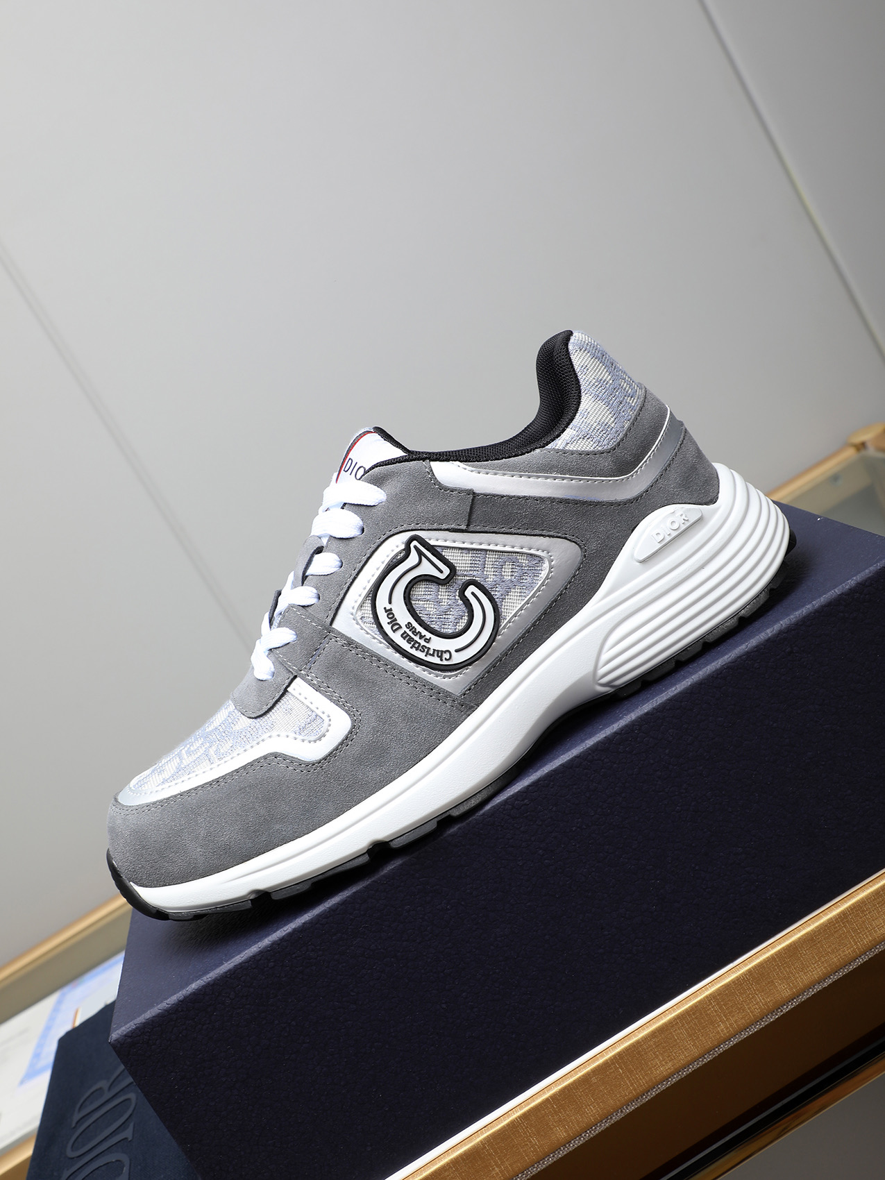 Christian Dior Chrono Grey Casual Sneakers Size 38-44 7 i1741855470053 2919 0 5