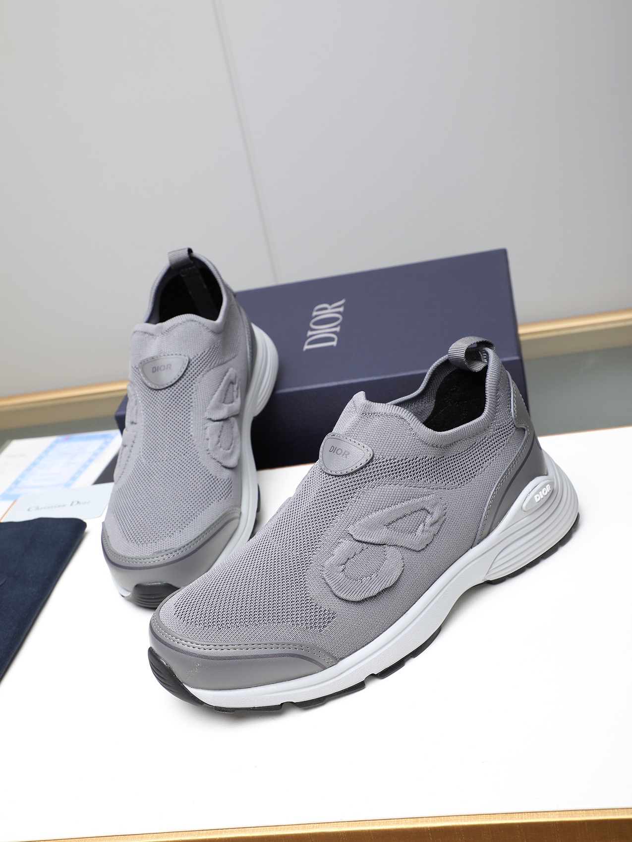 Christian Dior Chrono Sneakers, Casual Sport Shoes, Lightweight EVA Sole 9 i1741856075098 2942 0 7