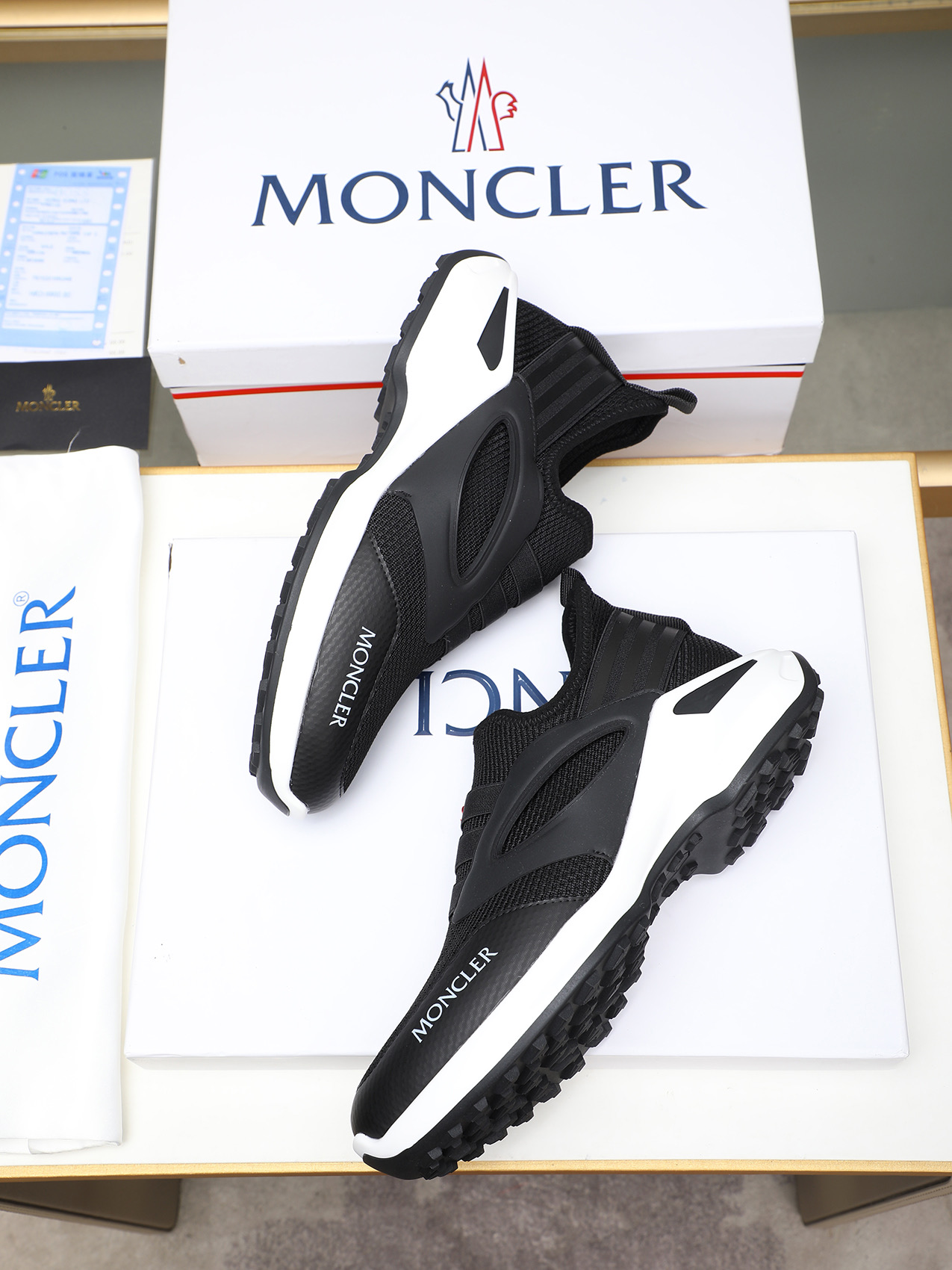 Moncler Men's Outdoor Slip-On Sneakers - Comfortable and Fashionable 9 i1741856502698 8121 0 7