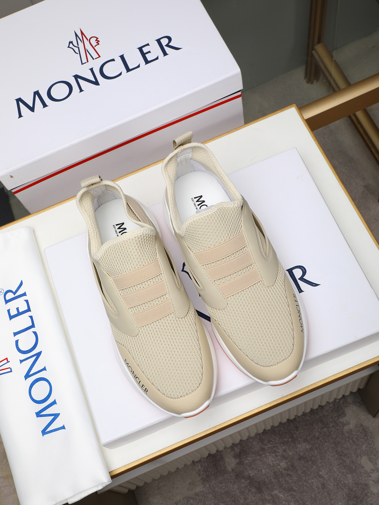 Moncler Men's Outdoor Slip-On Sneakers - Comfortable and Stylish Walking Shoes 9 i1741856576408 1433 0 7