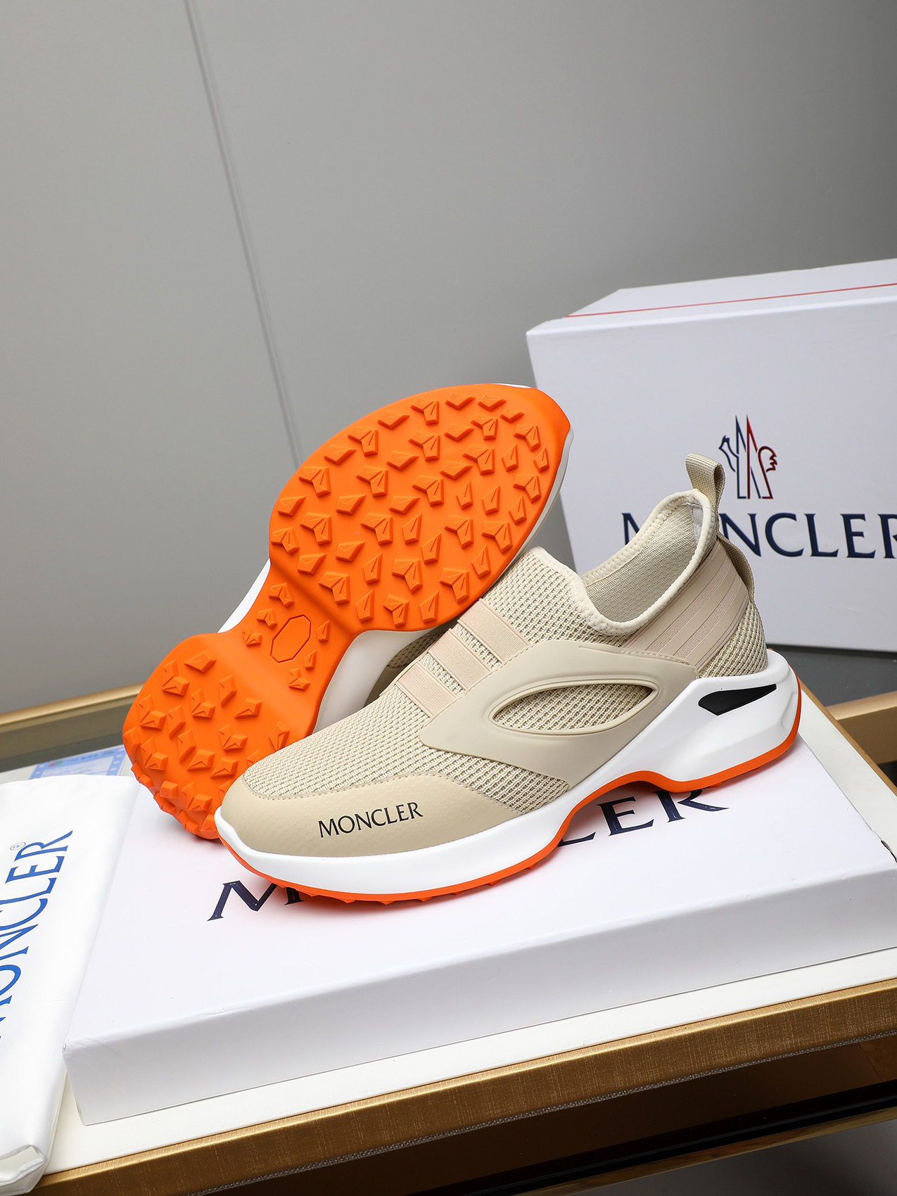 Moncler Men's Outdoor Slip-On Sneakers - Comfortable and Stylish Walking Shoes 4 i1741856576408 8750 0 2