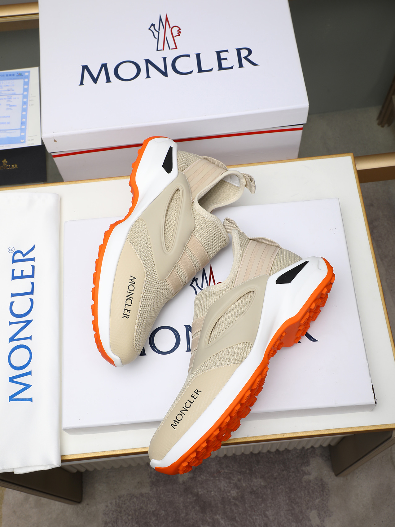 Moncler Men's Outdoor Slip-On Sneakers - Comfortable and Stylish Walking Shoes 8 i1741856577220 3364 0 6