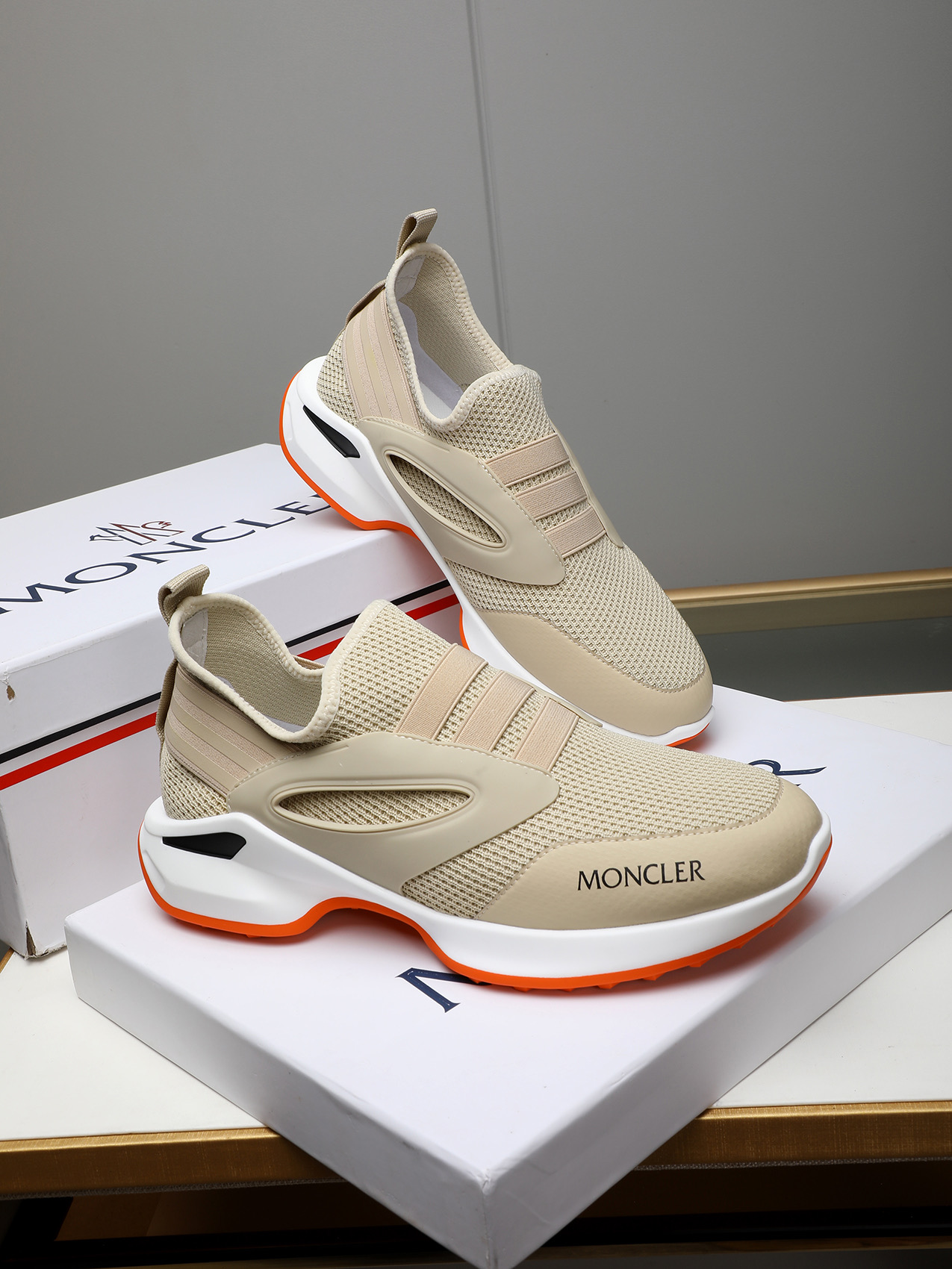Moncler Men's Outdoor Slip-On Sneakers - Comfortable and Stylish Walking Shoes 5 i1741856577220 5212 0 3