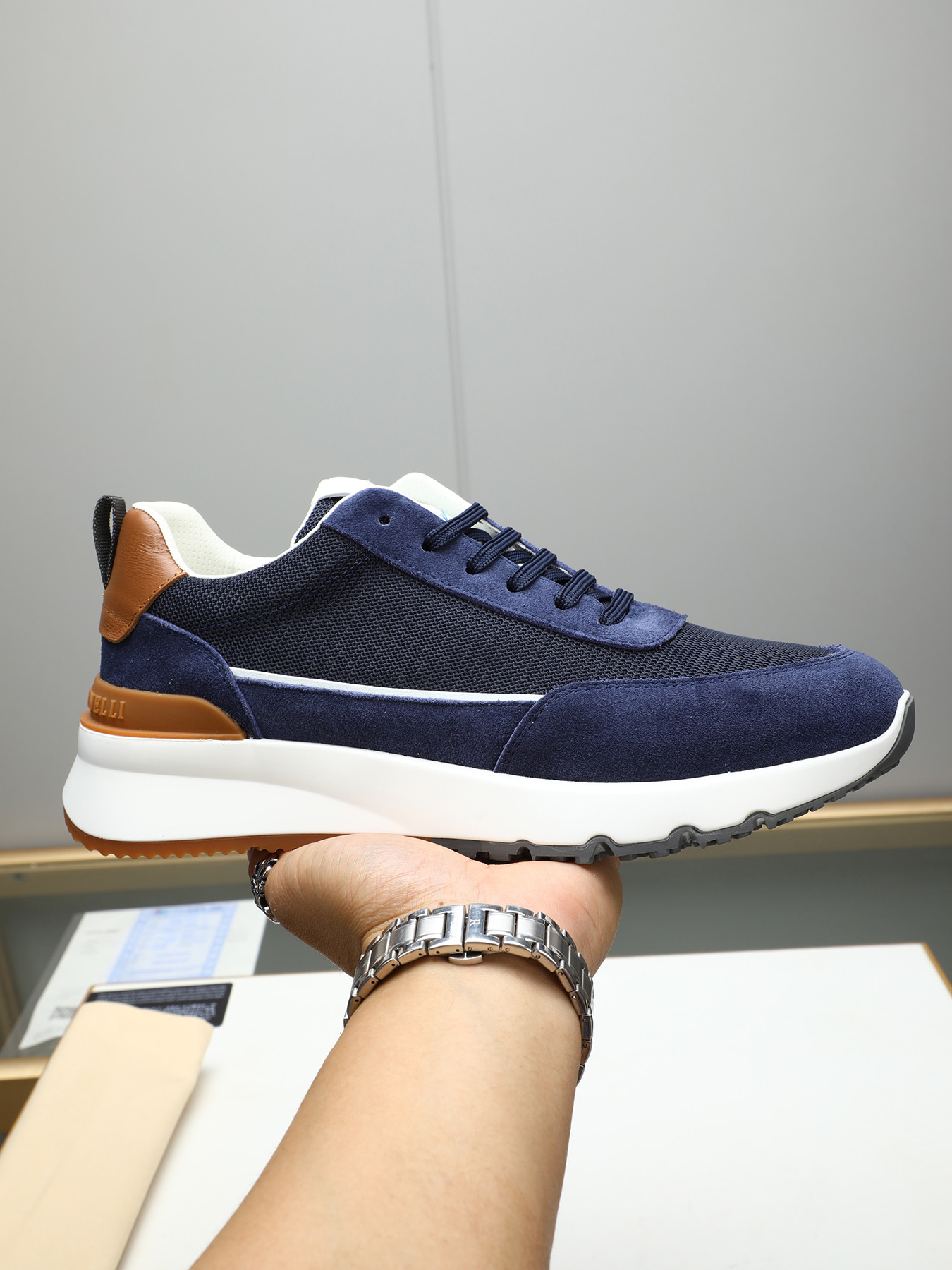 Brunello Cucinelli Men's Leather Sneakers - Soft Calfskin, New 2025 Colors 1 Brunello Cucinelli Men's Leather Sneakers - Soft Calfskin, New 2025 Colors