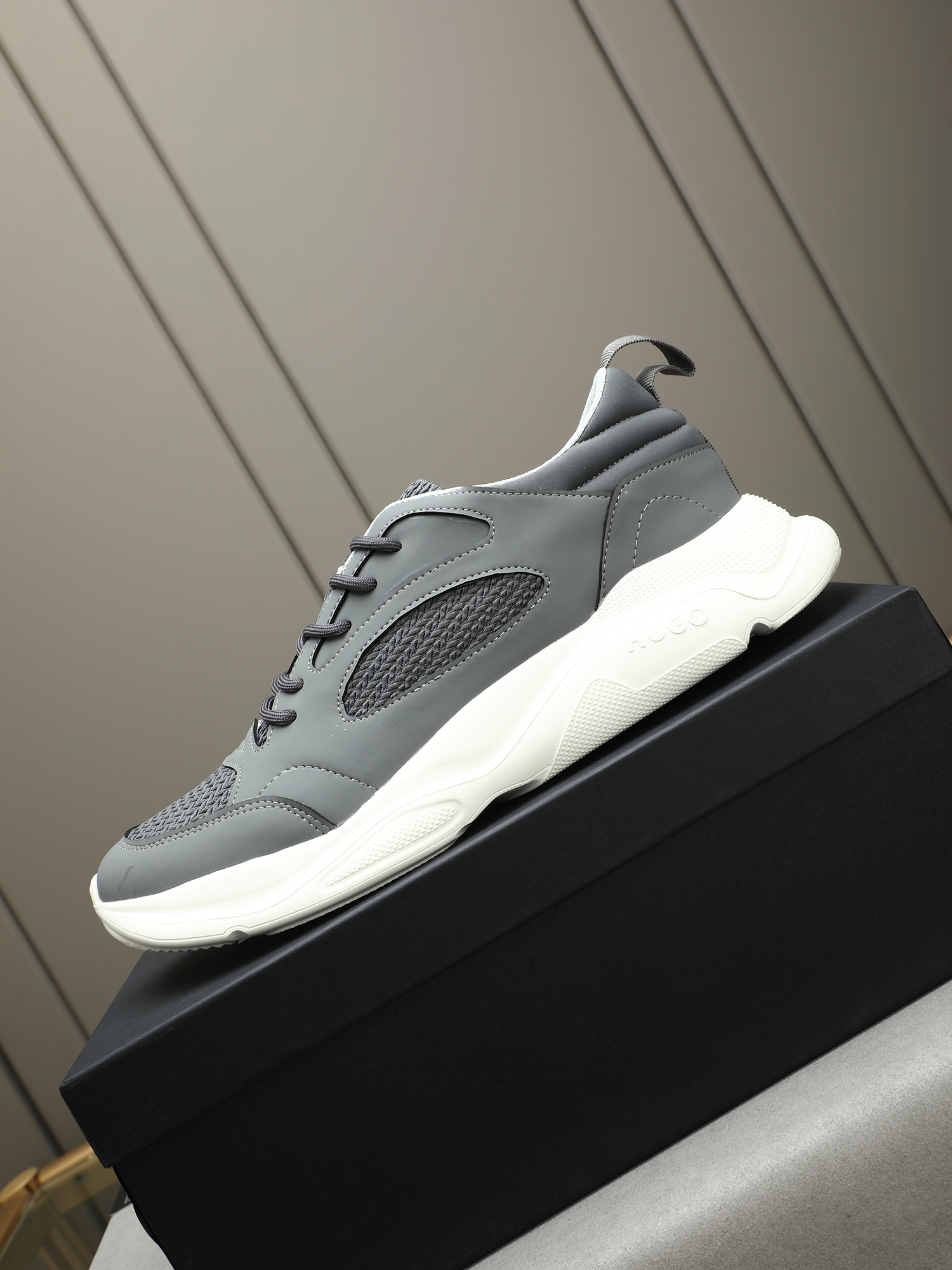BOSS Men's Stylish & Comfortable Lace-Up Sneakers, Sizes 38-44 7 i1744795904497 8038 0 5