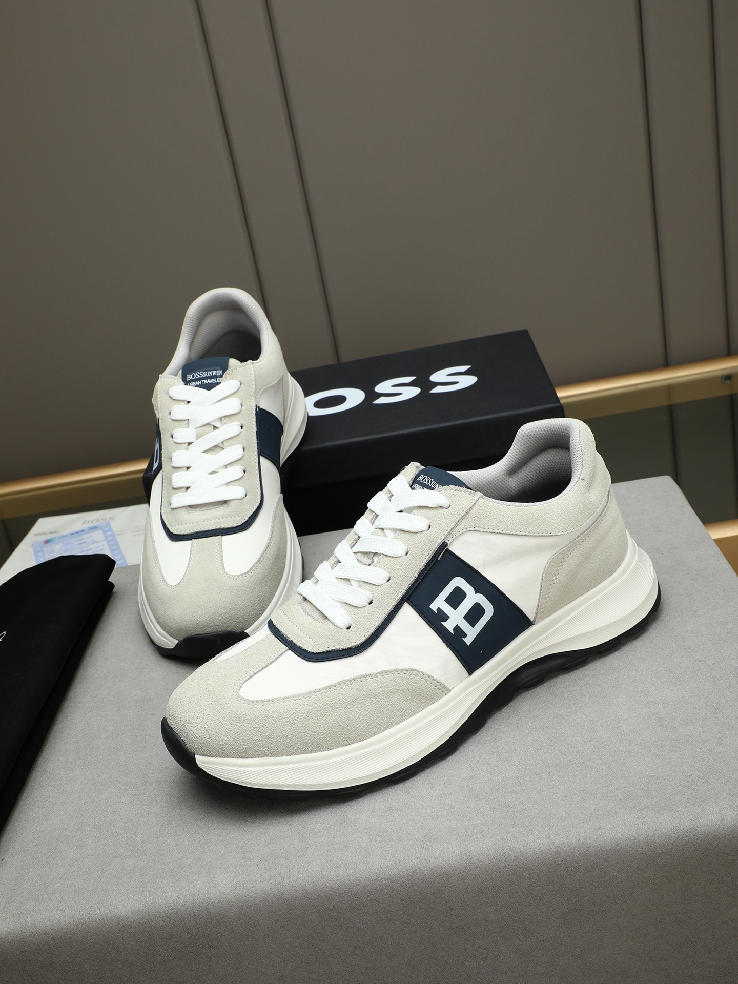 BOSS Men's Fashion Sneakers, Lightweight, Comfortable, and Stylish - Size 38-44 8 i1744796081562 1258 0 6