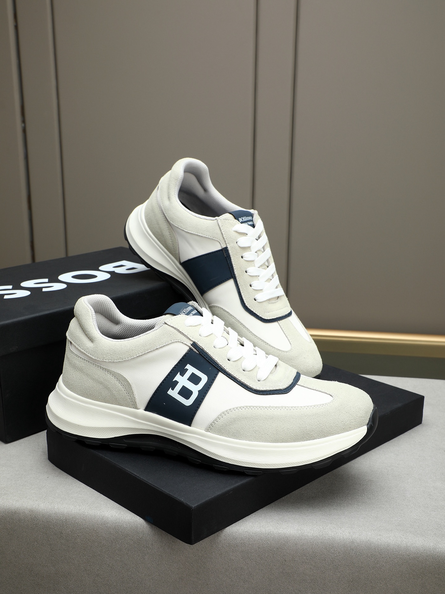 BOSS Men's Fashion Sneakers, Lightweight, Comfortable, and Stylish - Size 38-44 5 i1744796082782 2900 0 3