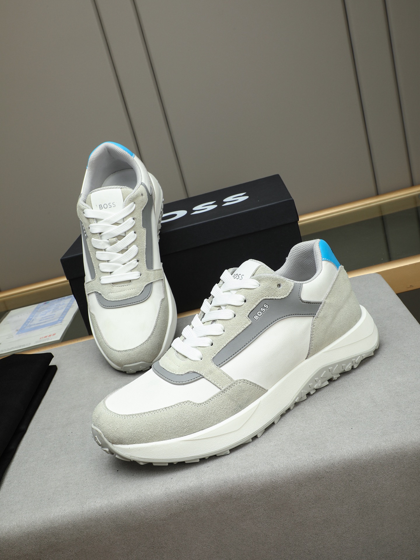 BOSS Leather Sneakers for Men: Comfortable, Stylish, and Breathable 8 i1745312609760 5113 0 6
