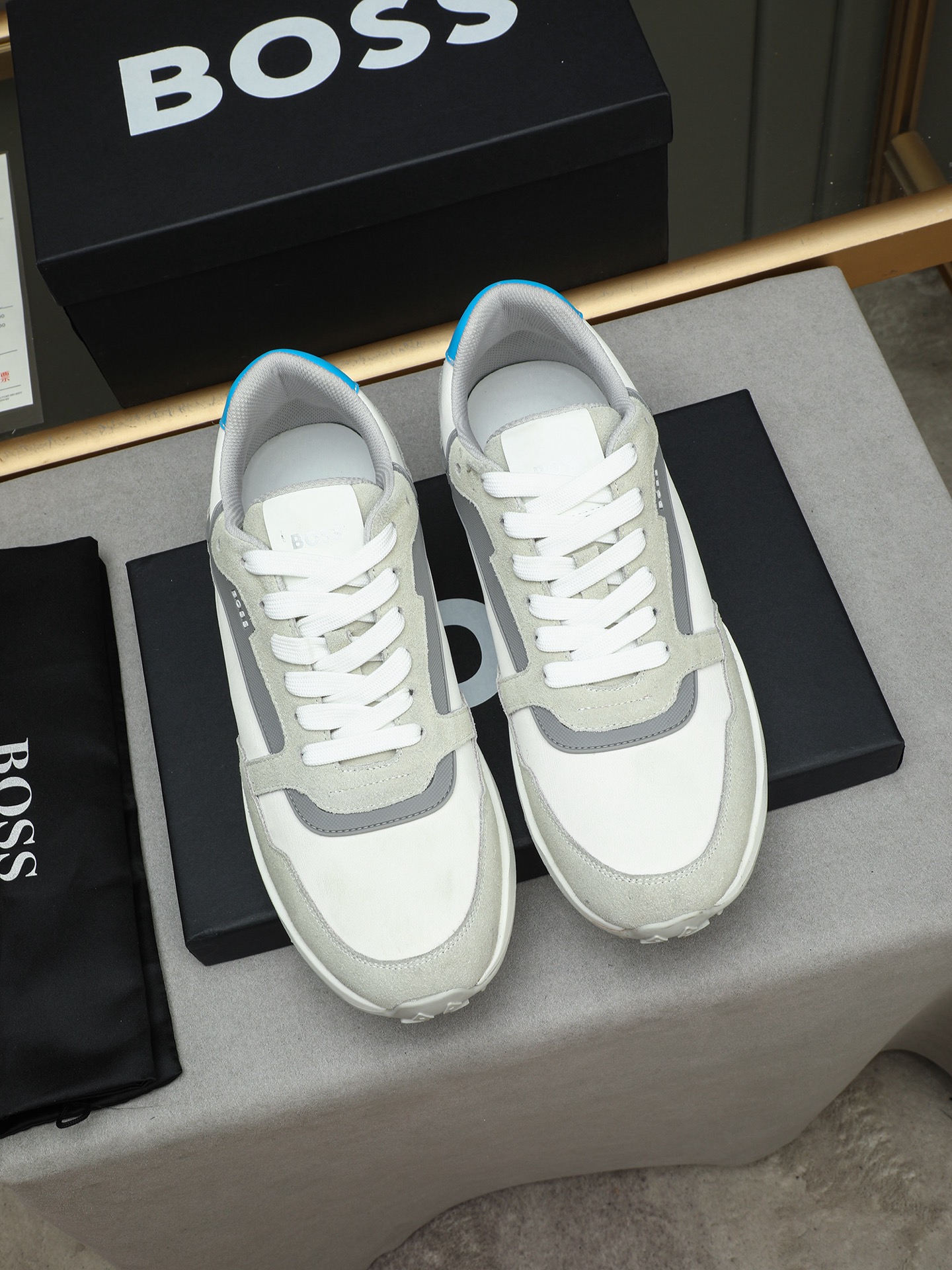 BOSS Leather Sneakers for Men: Comfortable, Stylish, and Breathable 10 i1745312609779 117 0 8