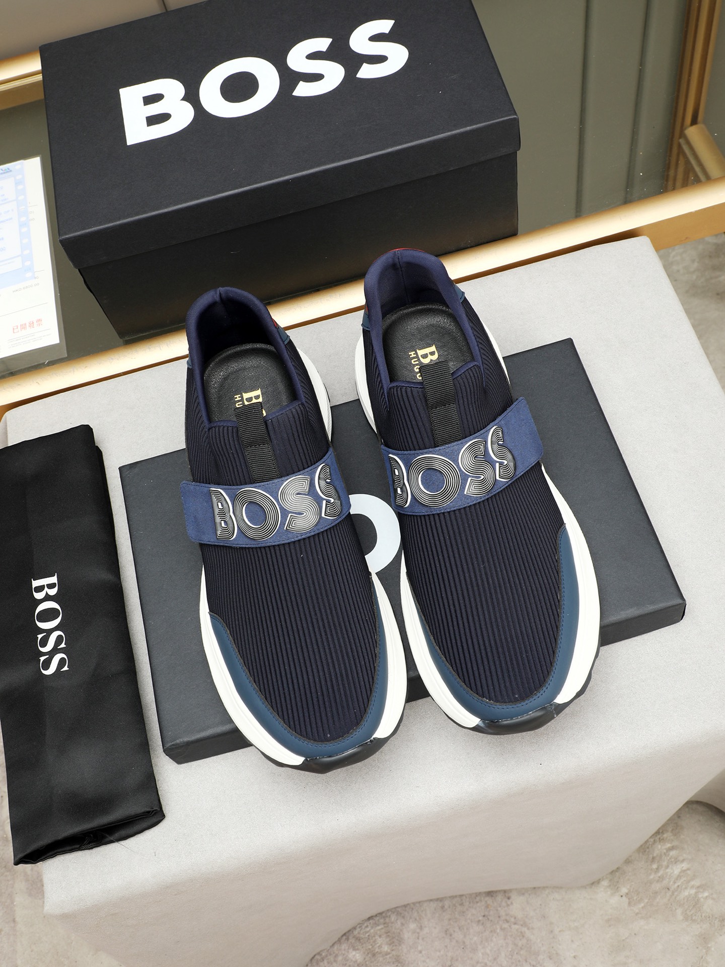 Hugo Boss Men's Slip-On Sneakers - Comfortable & Stylish Shoes 8 i1745312679335 1239 0 6