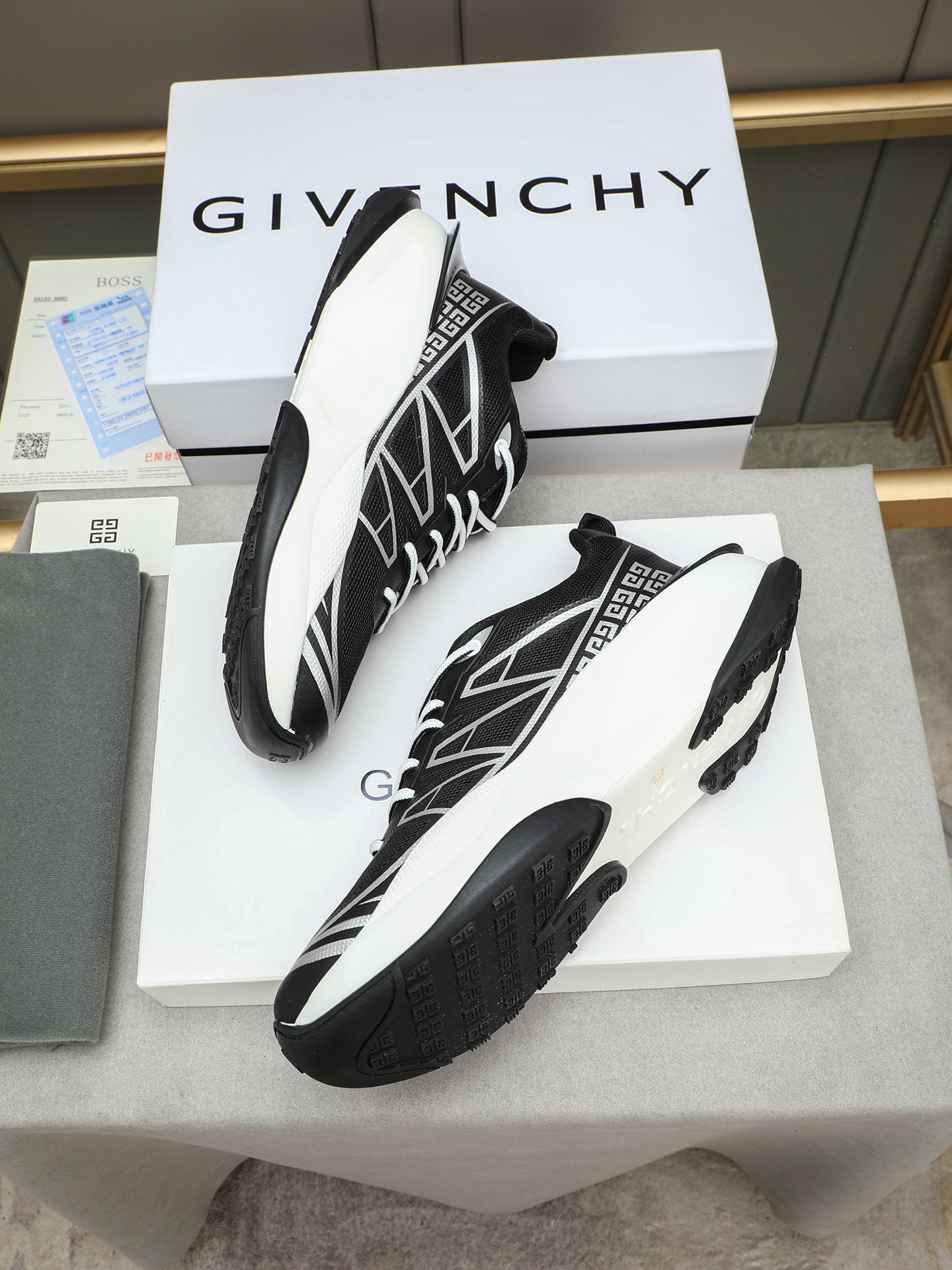 Givenchy Giv 1 Men's Chunky Height Increasing Casual Sneakers - Stylish & Comfy 8 i1745482347117 7517 0 6