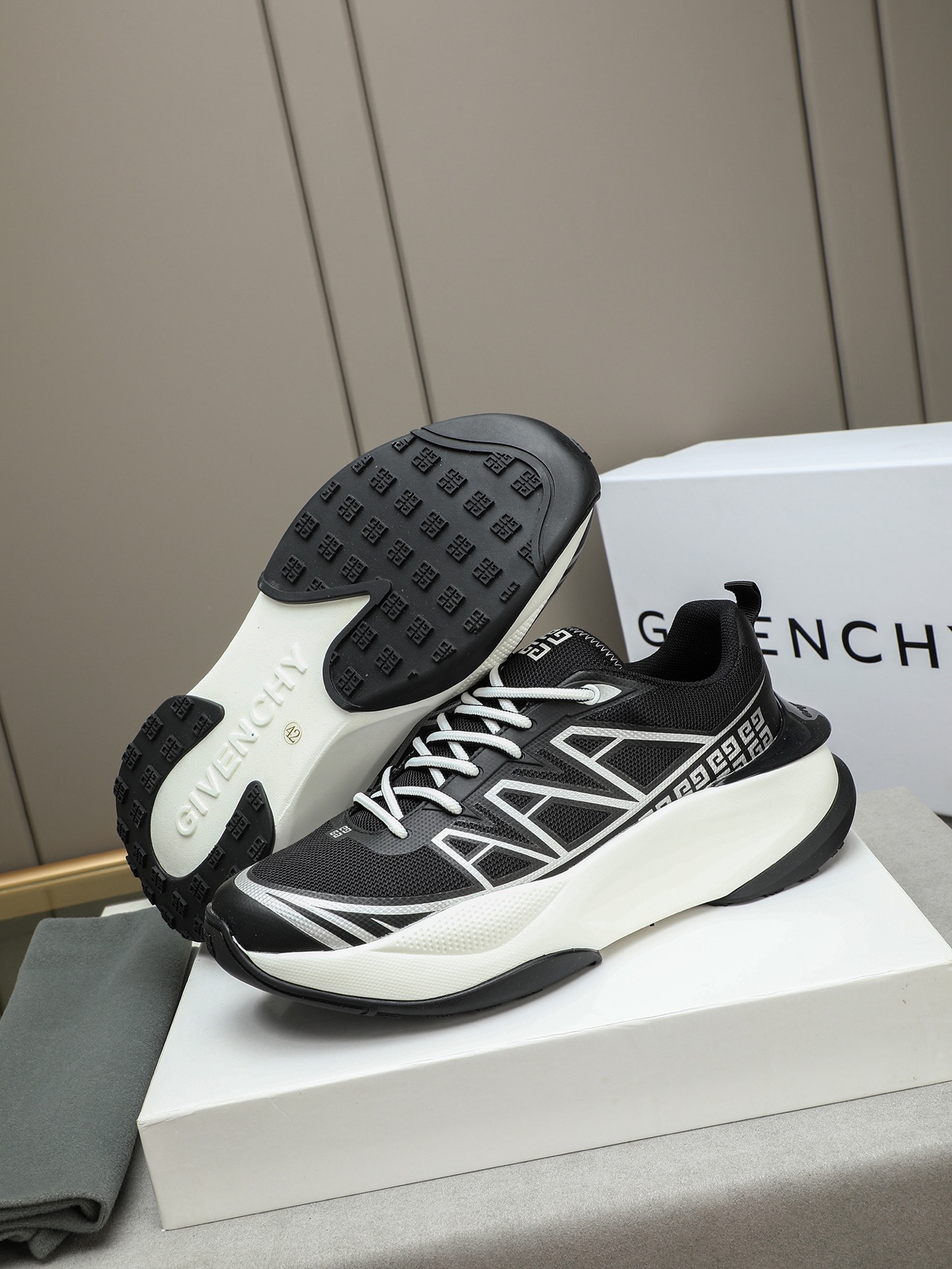 Givenchy Giv 1 Men's Chunky Height Increasing Casual Sneakers - Stylish & Comfy 4 i1745482347925 4872 0 2