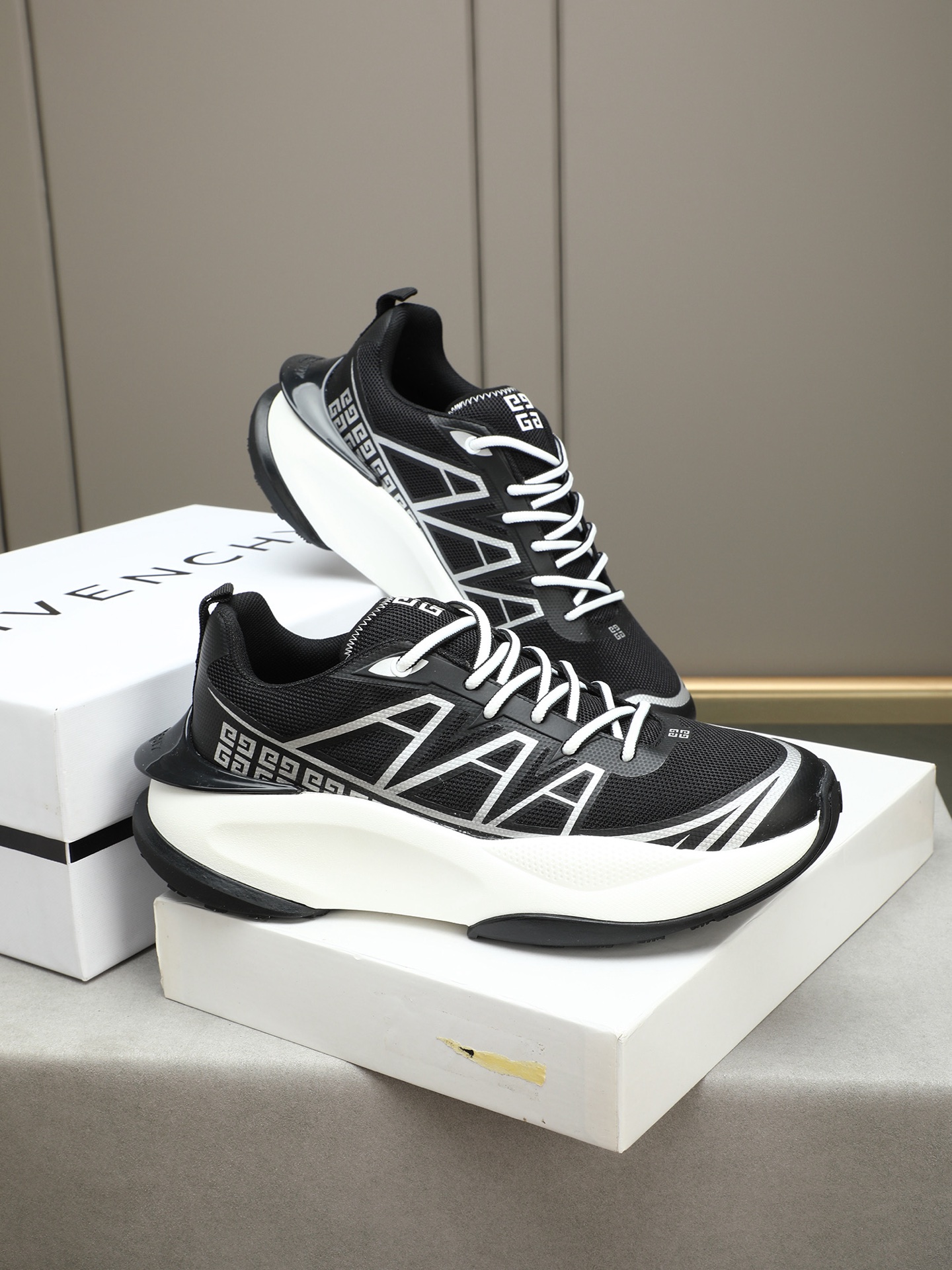 Givenchy Giv 1 Men's Chunky Height Increasing Casual Sneakers - Stylish & Comfy 5 i1745482347939 6212 0 3