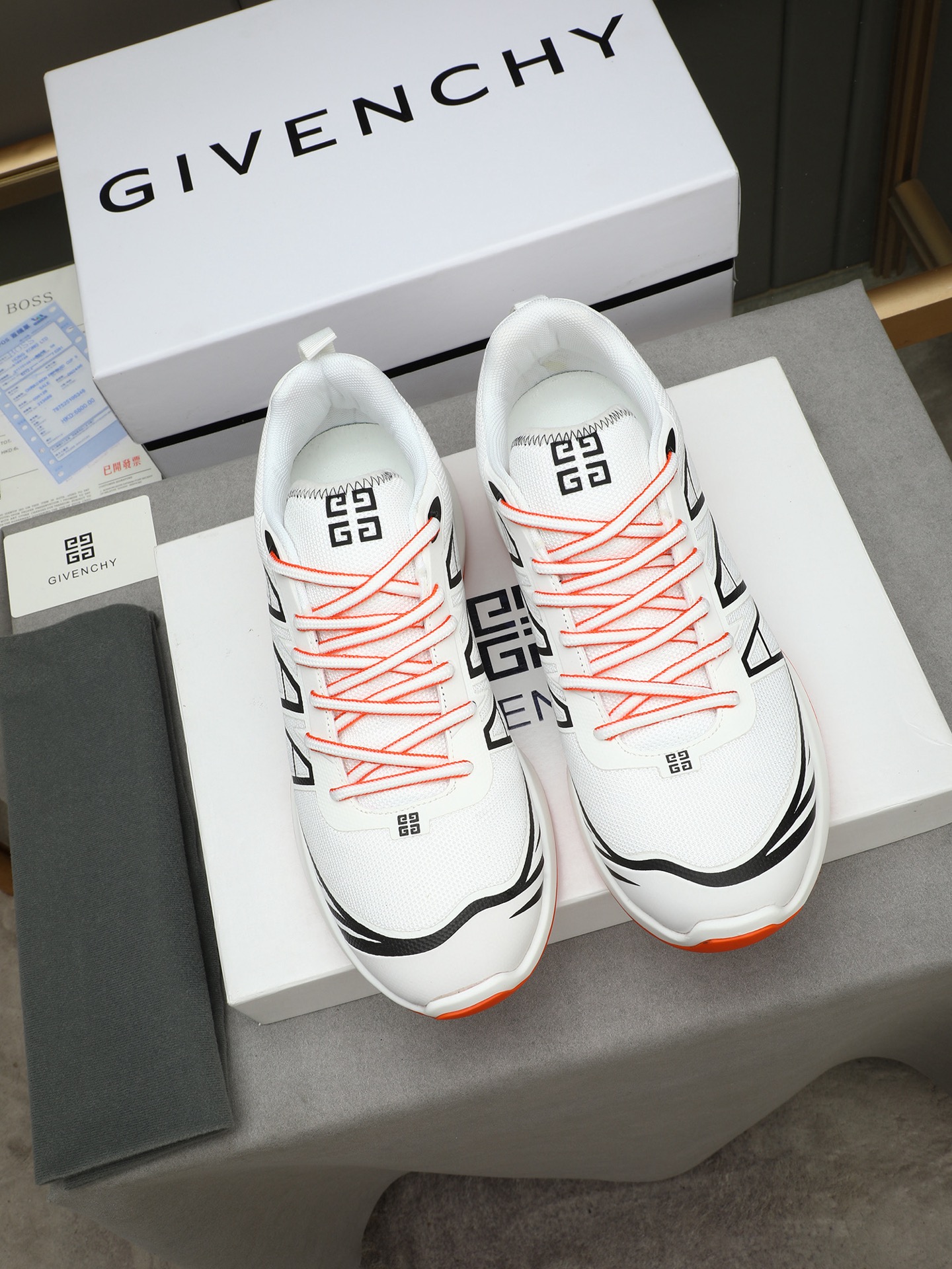 Givenchy Men's Giv 1 Thick-Soled Height Increasing Casual Sneakers 8 i1745482377476 1239 0 6