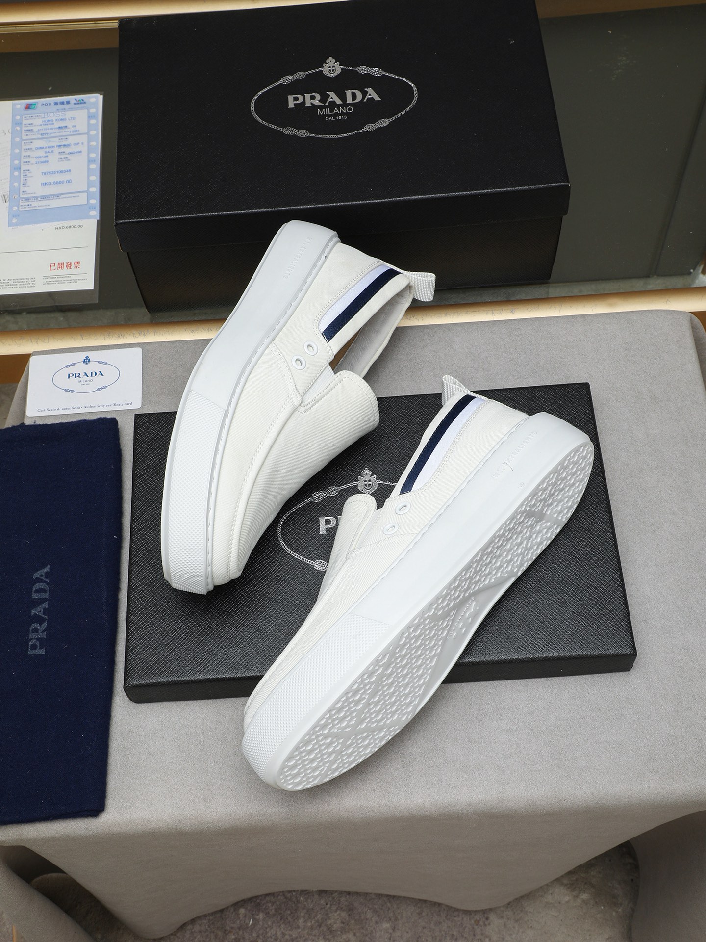 Prada New Casual Canvas Shoes,Italian Waterproof Fabric,Super Comfortable 10 i1745658386253 9636 0 8