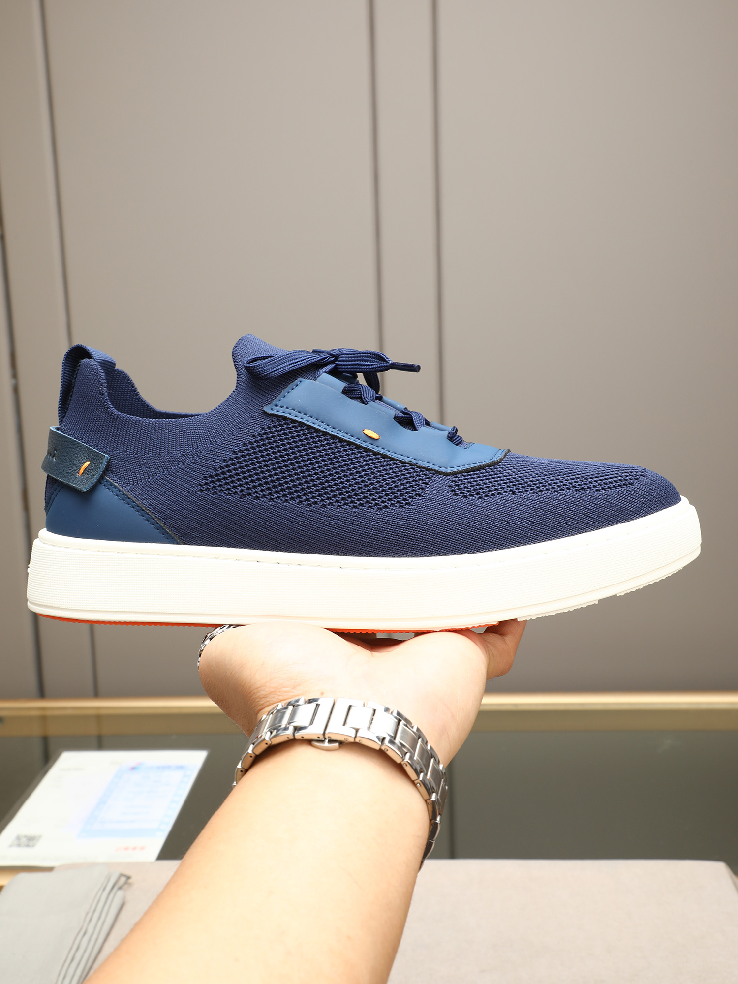 NO:351981,P Santoni (Santoni) Italian men's handmade calfskin casual shoes shipped!  Each pair of shoes from this Italian pure handmade shoe brand is simple and classic, and it is very comfortable and versatile on the feet!  Use 