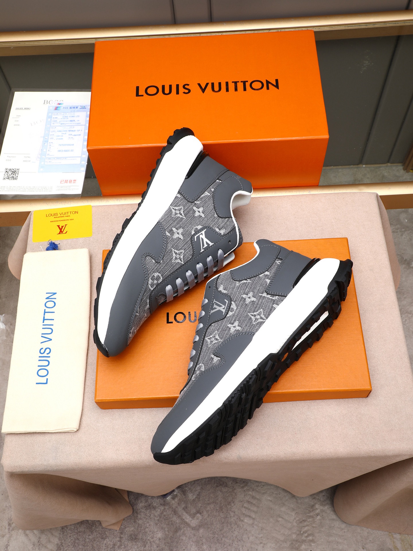 LOUIS VUITTON PP528 メンズシューズ 原版牛皮製