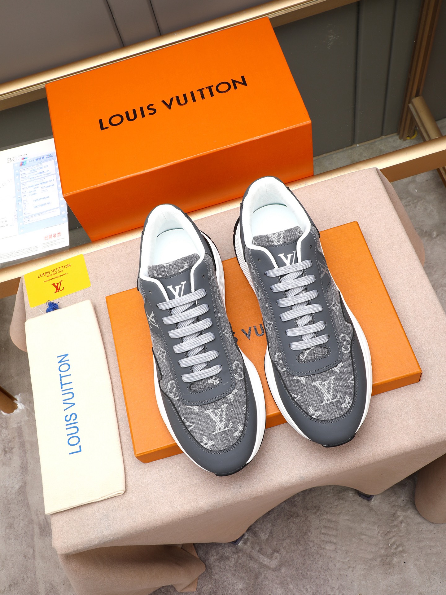 LOUIS VUITTON PP528 メンズシューズ 原版牛皮製