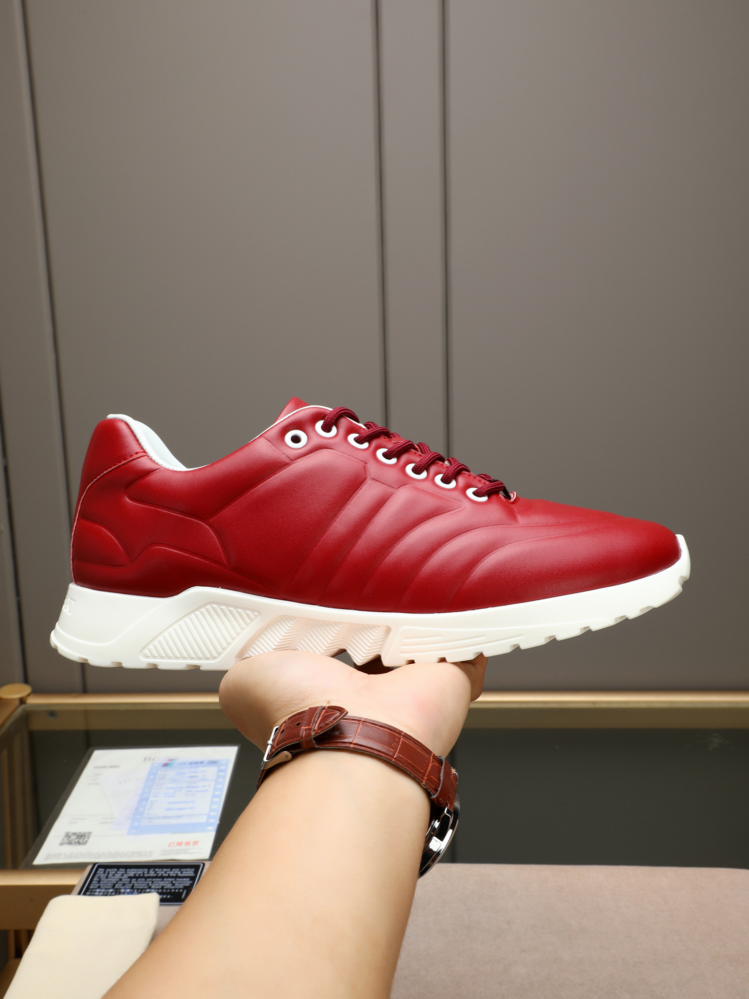 Armani Style Leather Men's Shoes Lookbook Reference image 1