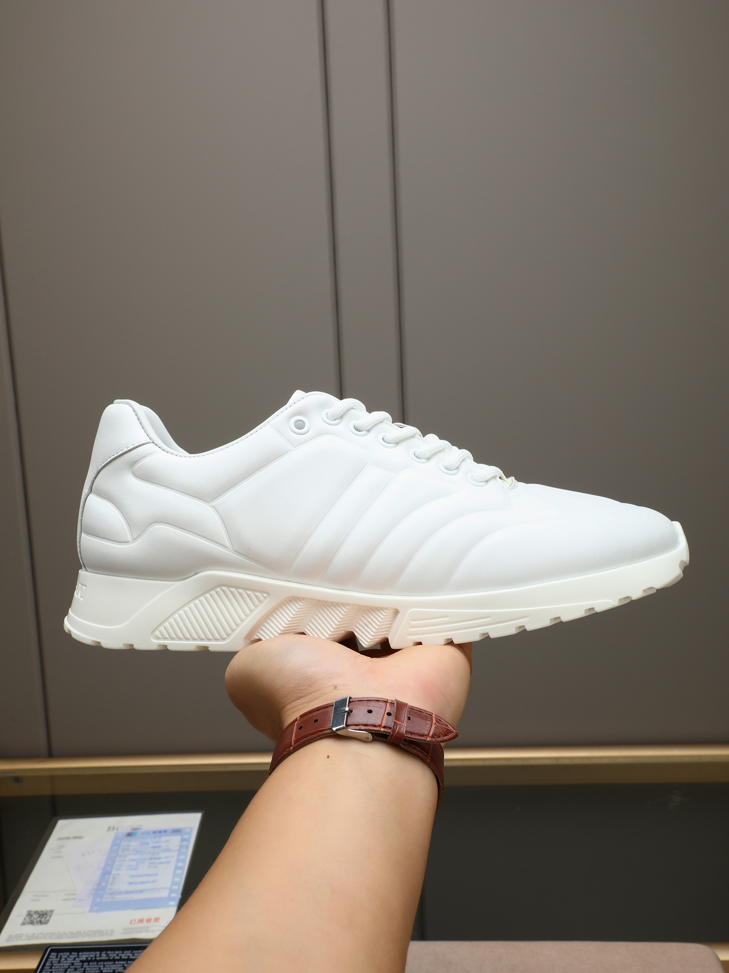 Armani Style Leather Men's Shoes Lookbook Reference image 1