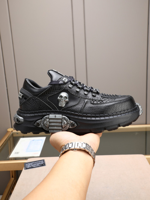 NEWROCK Tanker Platform Shoe - Punk Gothic Rocker Style - Premium Leather