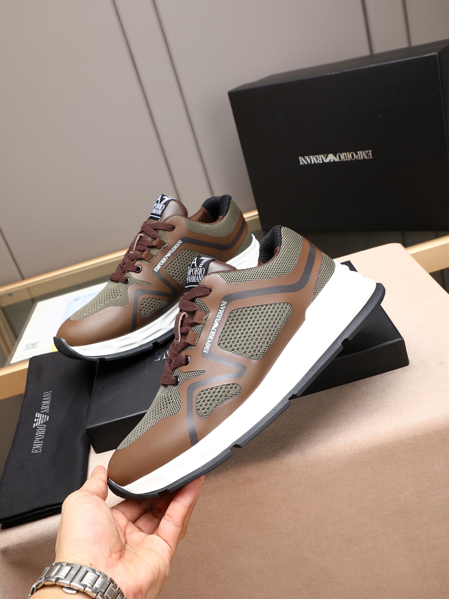Armani Style Men's Shoes Lookbook Reference image 2