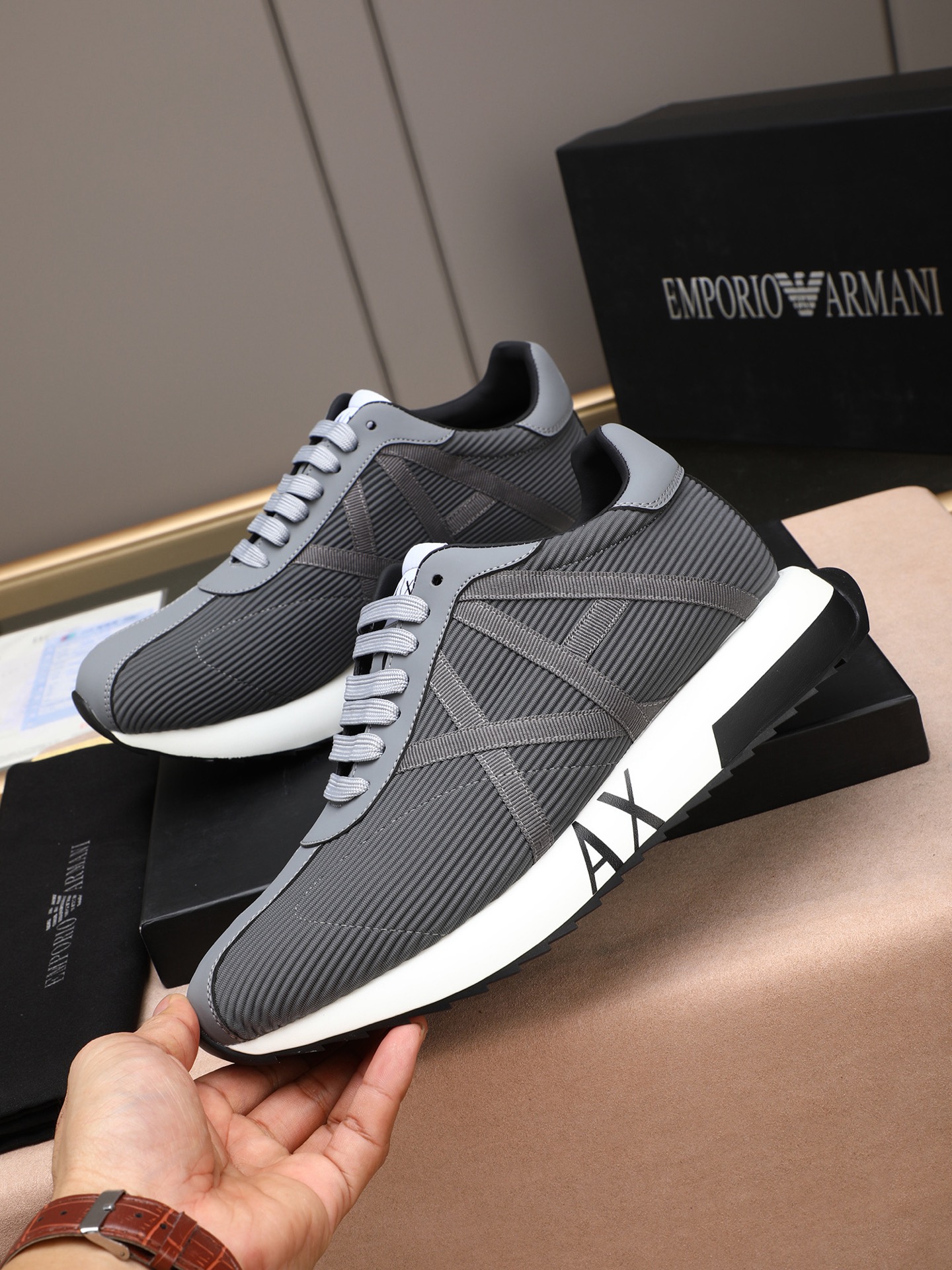 Armani Style Men's Shoes Lookbook Reference image 2
