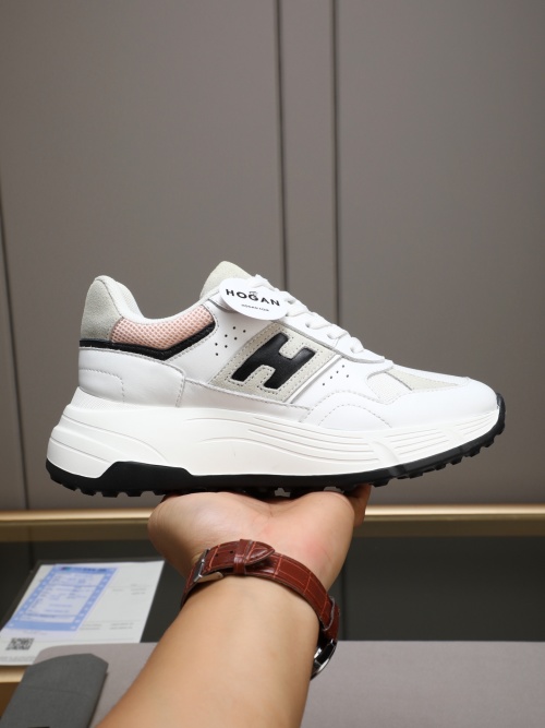 Hogan H-Stripes Leather Low Top Chunky Sneakers Couple Style -Size 36-44 1 Hogan H-Stripes Leather Low Top Chunky Sneakers Couple Style -Size 36-44
