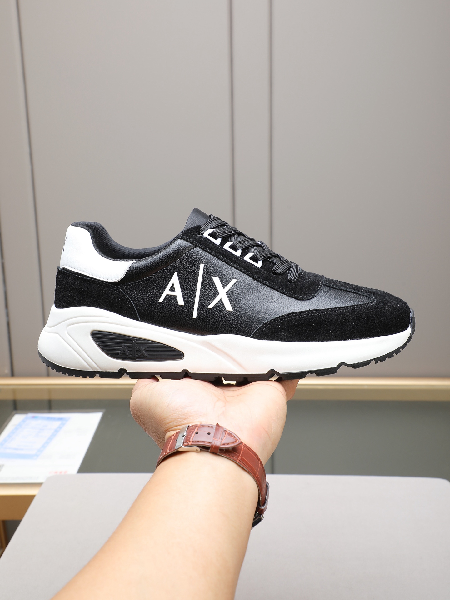 Armani Style Leather Men's Shoes Lookbook Reference image 1
