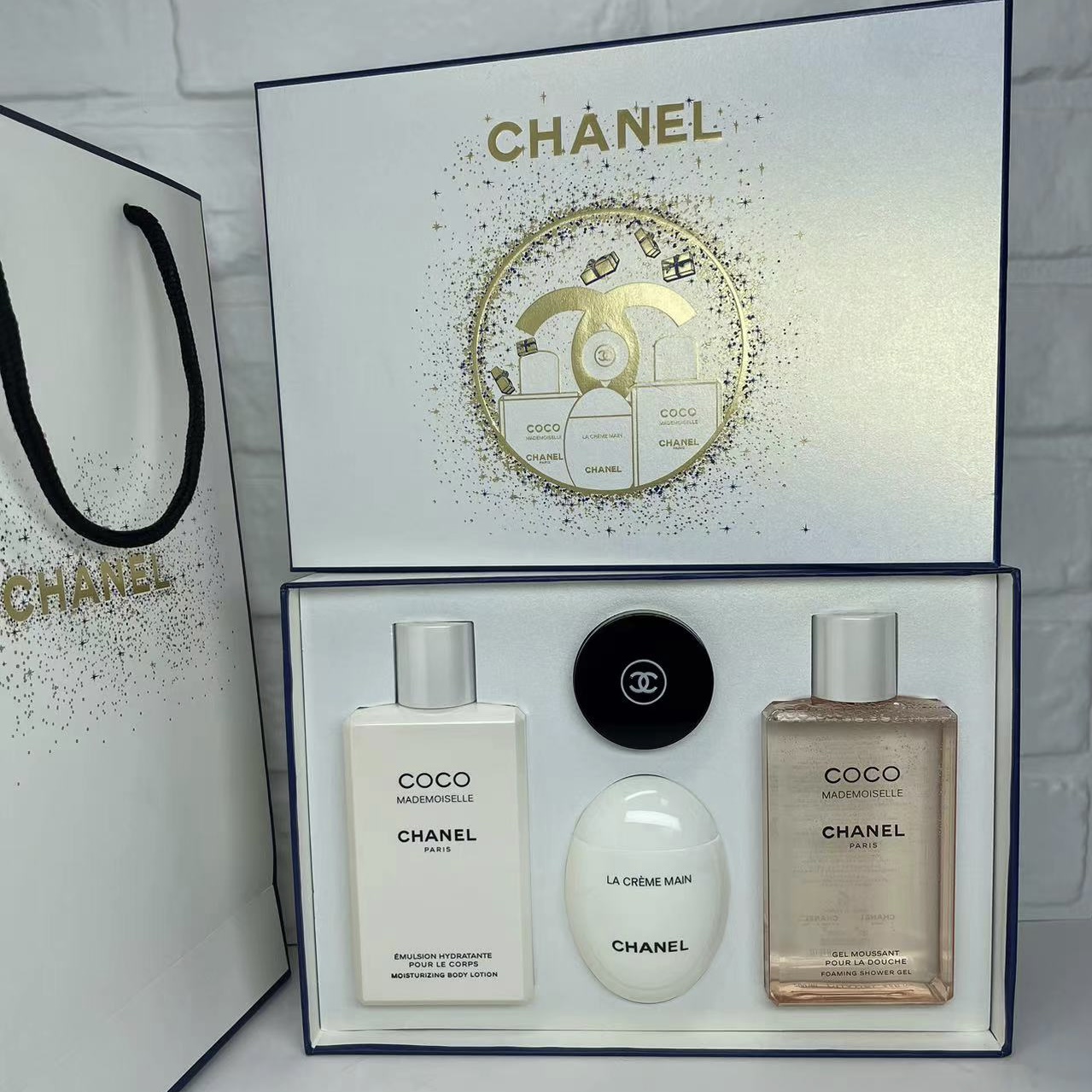 Especial/ Se puede equipar con bolsa de regalo + etiqueta china ✔️ Set de fragancia corporal Chanel Coco de lujo versió…