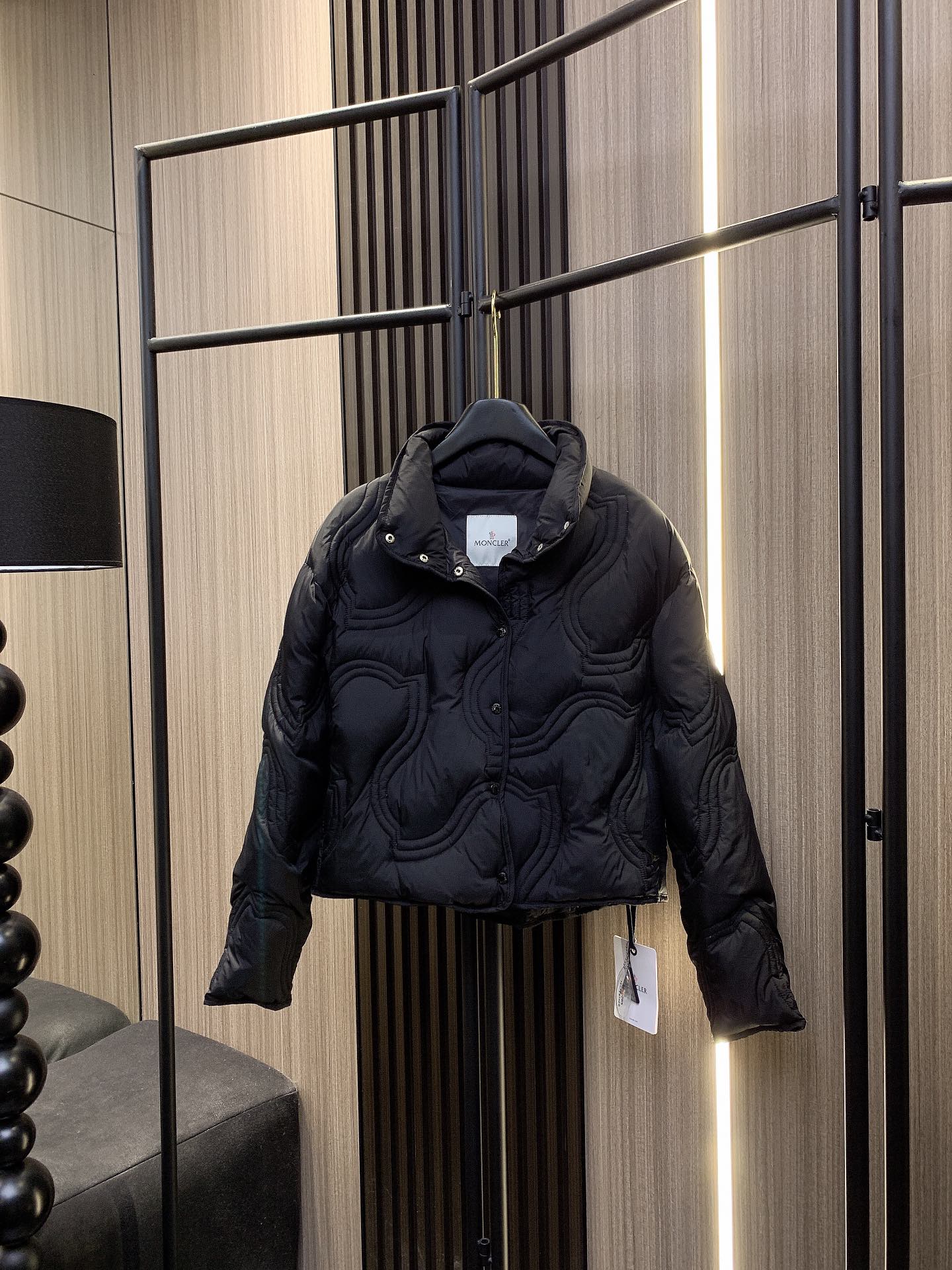 24年专柜同款️️️moncler️️️萌可妮BERYL立领水波纹羽绒服三色可选国标90%羽绒服经典颜色