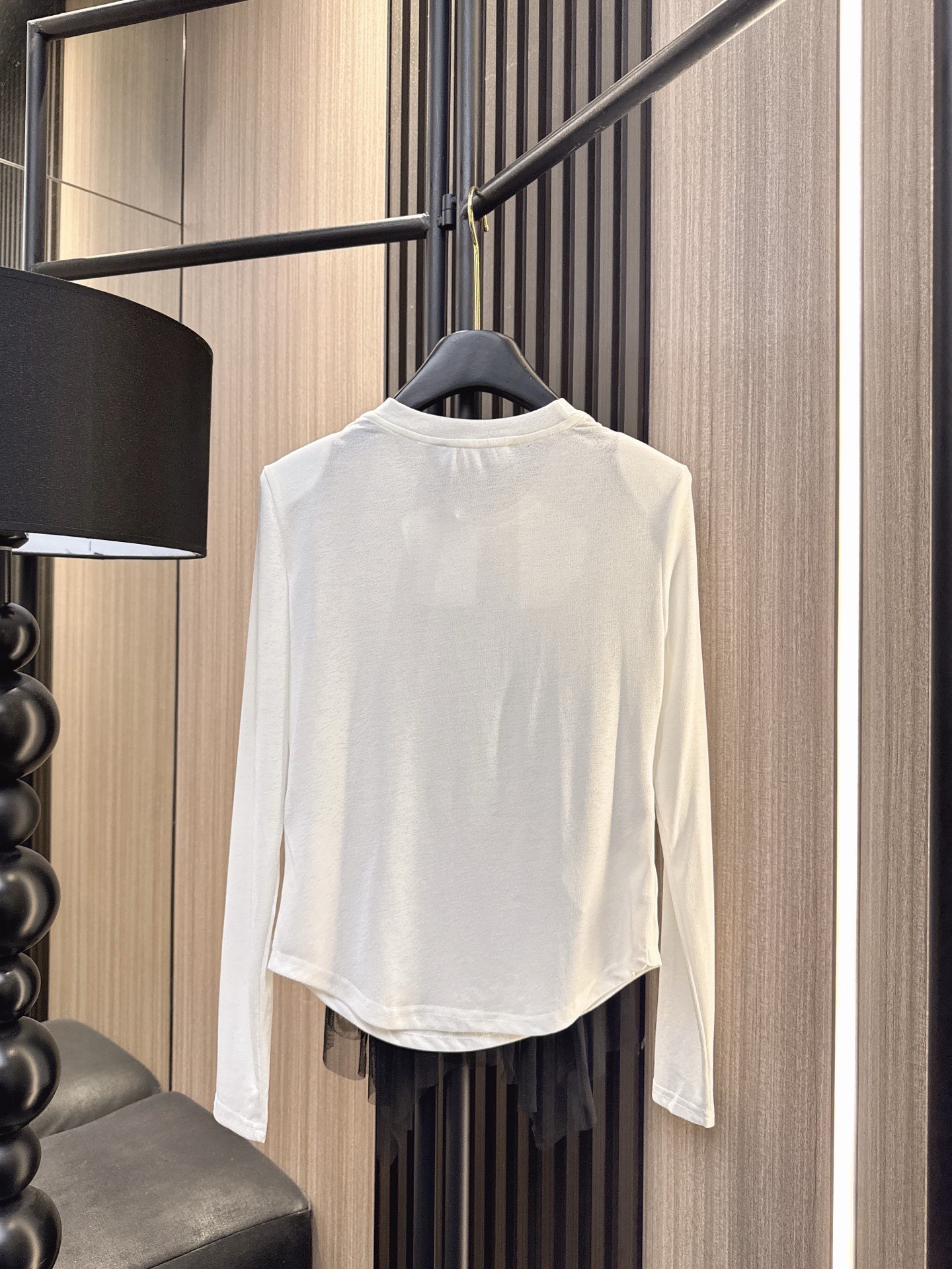 ✨✨✨ENFOLD✨✨✨2025秋冬新款💫珠片网纱拼接吊带圆领长袖假两件上衣🌟优雅与俏皮并存的百搭单品！