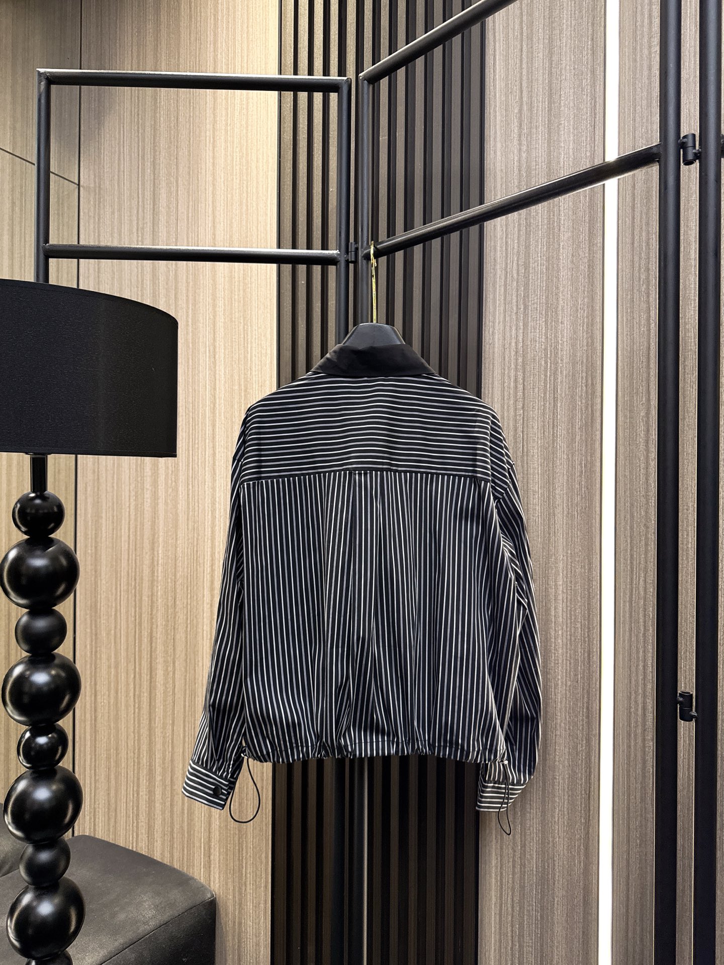 ✨✨✨MM6✨✨✨2025秋冬新款💫 70%羊毛+30%棉混纺！立体蝴蝶结格子衬衫拼接假两件上衣重磅上市