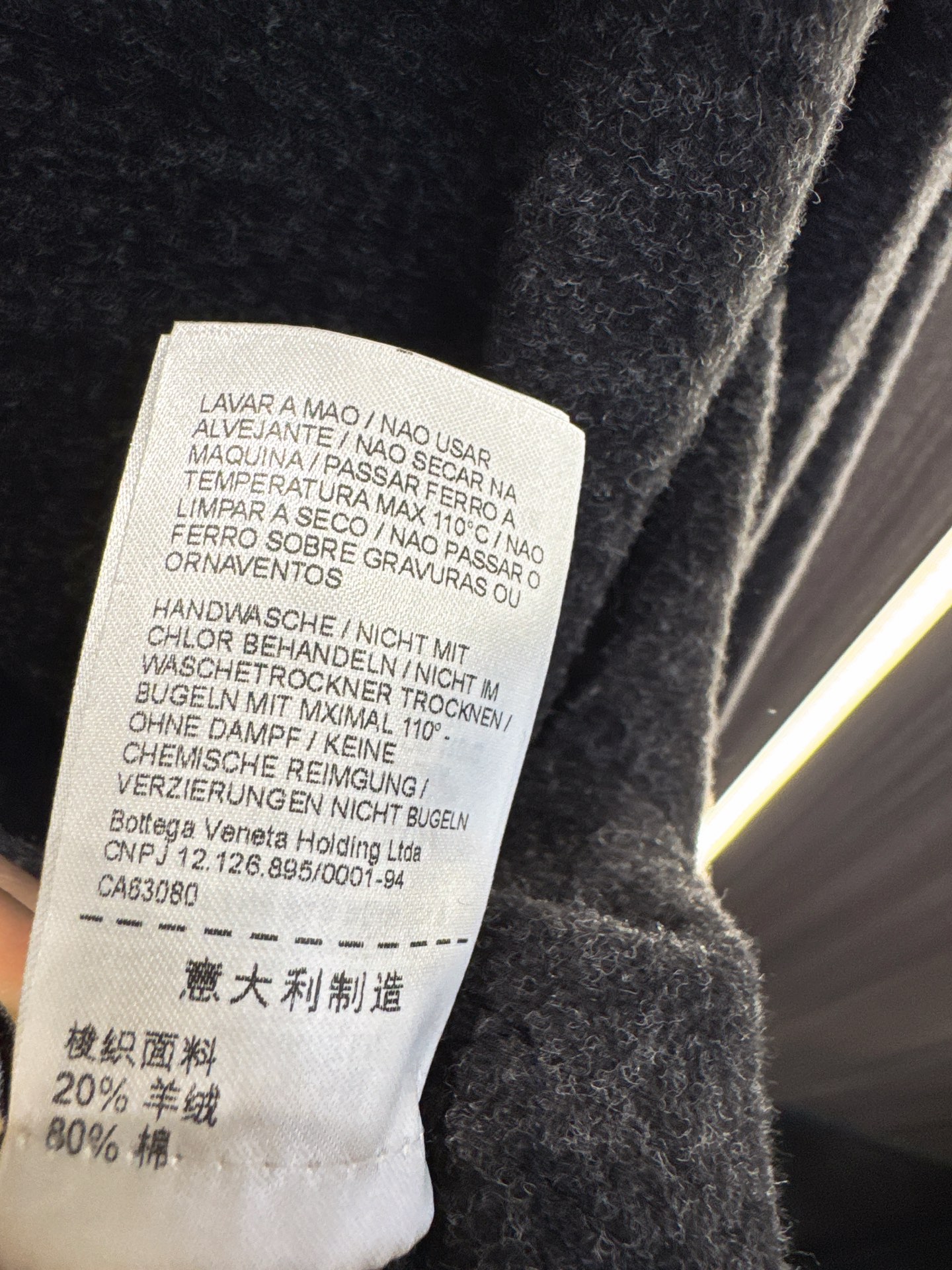 ✨✨✨BV✨✨✨2025秋冬新款💫 ✨BV精选 20%羊绒80%棉 V字翻领长袖小开衫✨ 【柔软亲肤】内