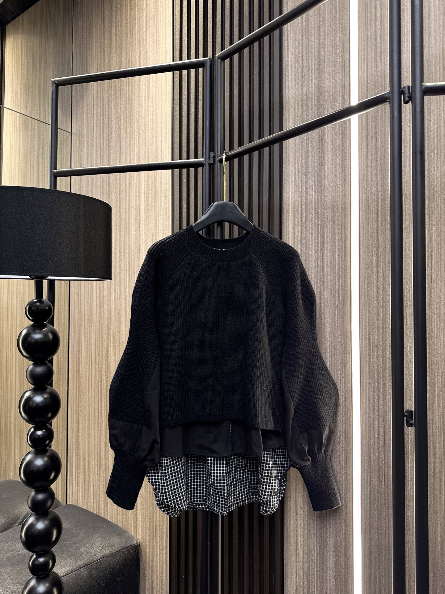 ✨✨✨ENFOLD✨✨✨2025秋冬新款💫 假三层上衣，精选70%羊毛+30%棉混纺面料，温暖亲肤不扎人