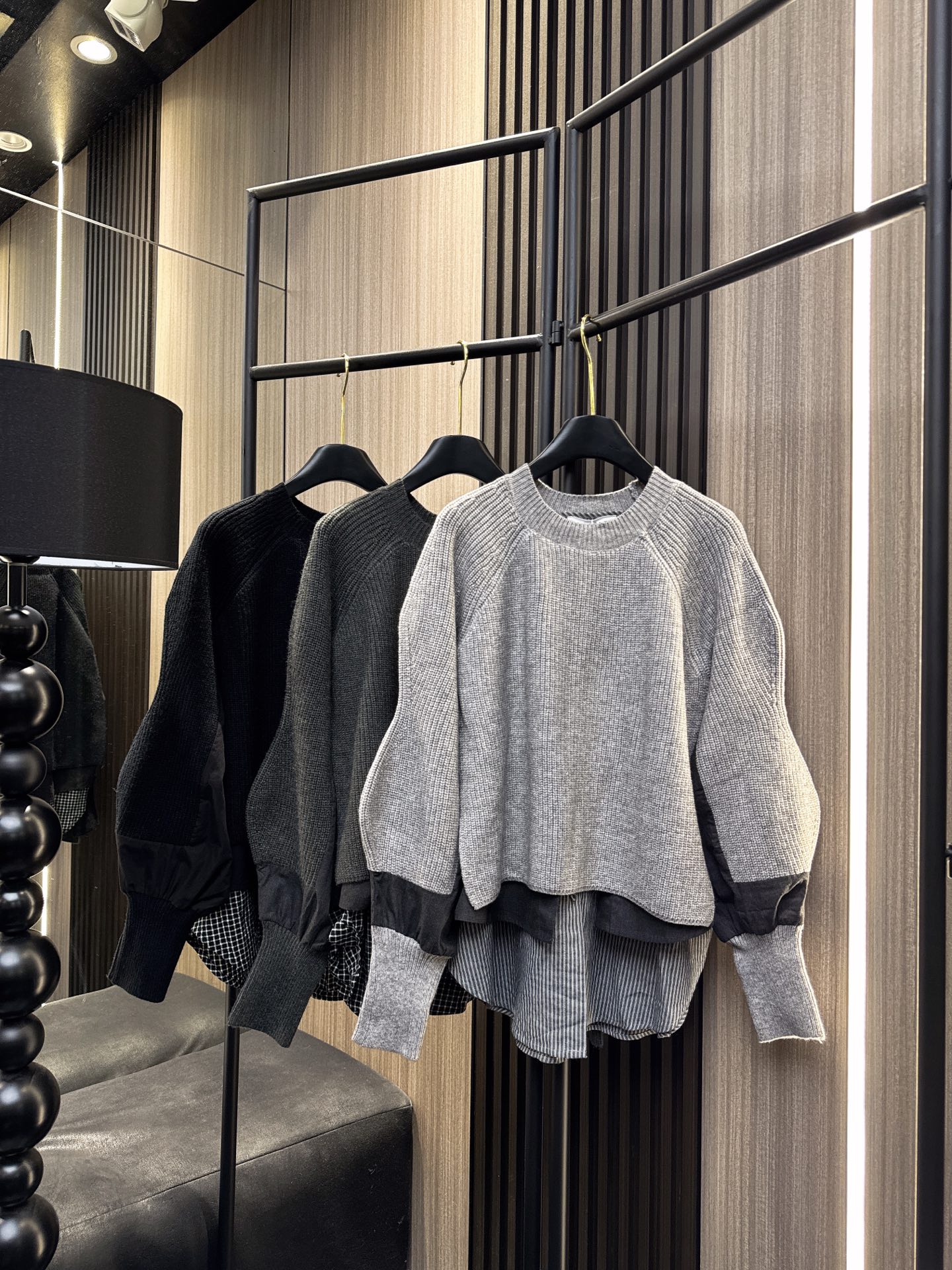 ✨✨✨ENFOLD✨✨✨2025秋冬新款💫 假三层上衣，精选70%羊毛+30%棉混纺面料，温暖亲肤不扎人