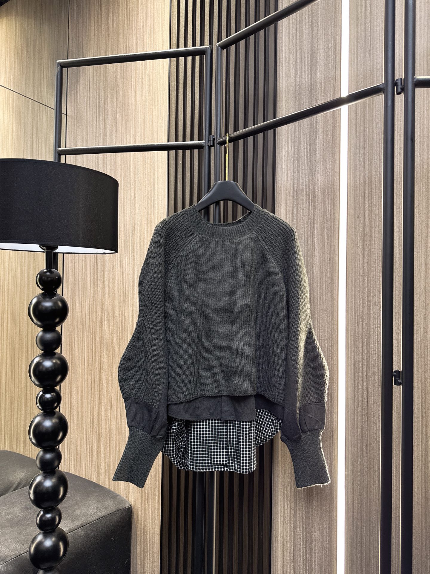 ✨✨✨ENFOLD✨✨✨2025秋冬新款💫 假三层上衣，精选70%羊毛+30%棉混纺面料，温暖亲肤不扎人