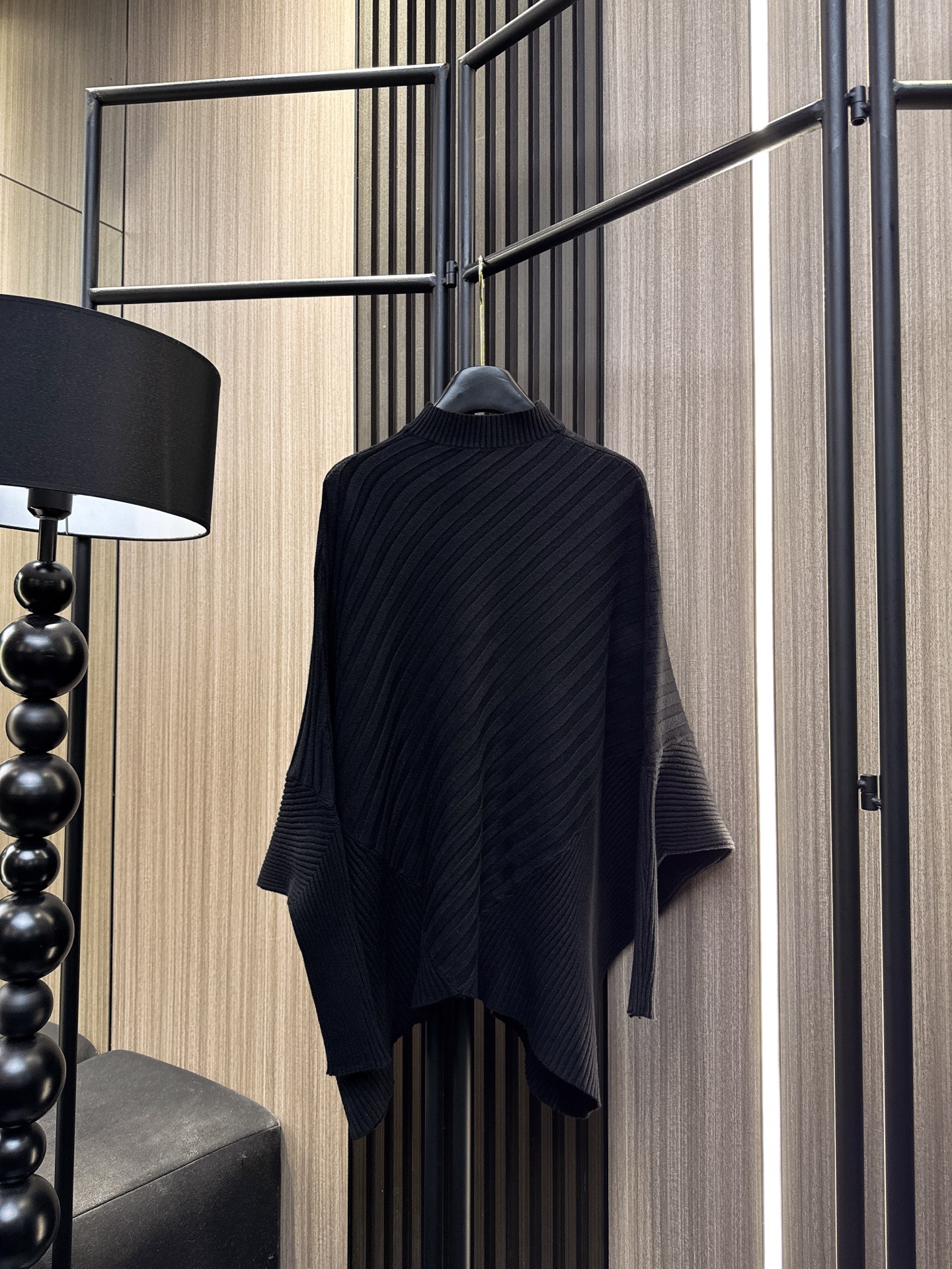 ✨✨✨sacai✨✨✨2025秋冬新款💫 【新到爆款】30%羊毛+70%精梳棉混纺，立领蝙蝠袖设计尽显慵