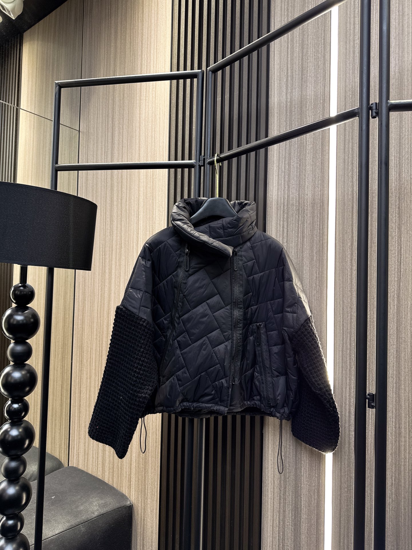 ✨✨✨ENFOLD✨✨✨2025秋冬新款💫 拼接长袖双排拉链翻领假两件棉服外套，时尚与温暖的完美结合！采