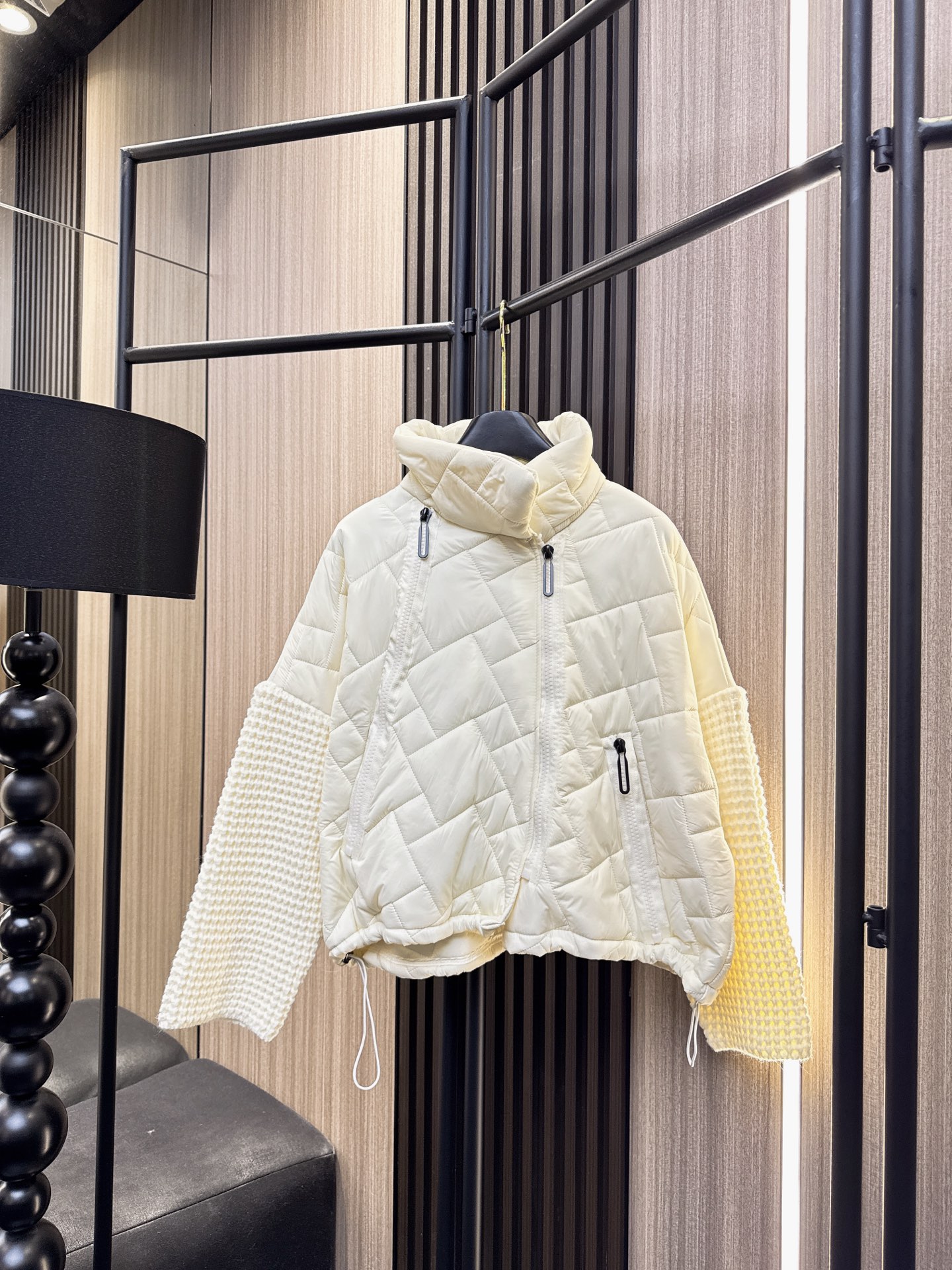 ✨✨✨ENFOLD✨✨✨2025秋冬新款💫 拼接长袖双排拉链翻领假两件棉服外套，时尚与温暖的完美结合！采