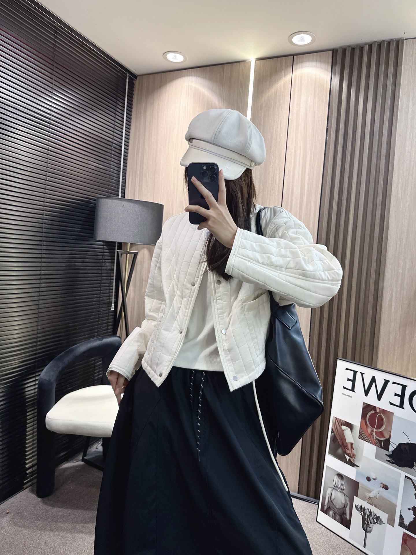 ✨✨✨玛吉拉✨✨✨2025秋冬新款💫 竖条与横条拼接设计，独特个性不撞衫！宽松版型搭配下摆抽绳，包容各种
