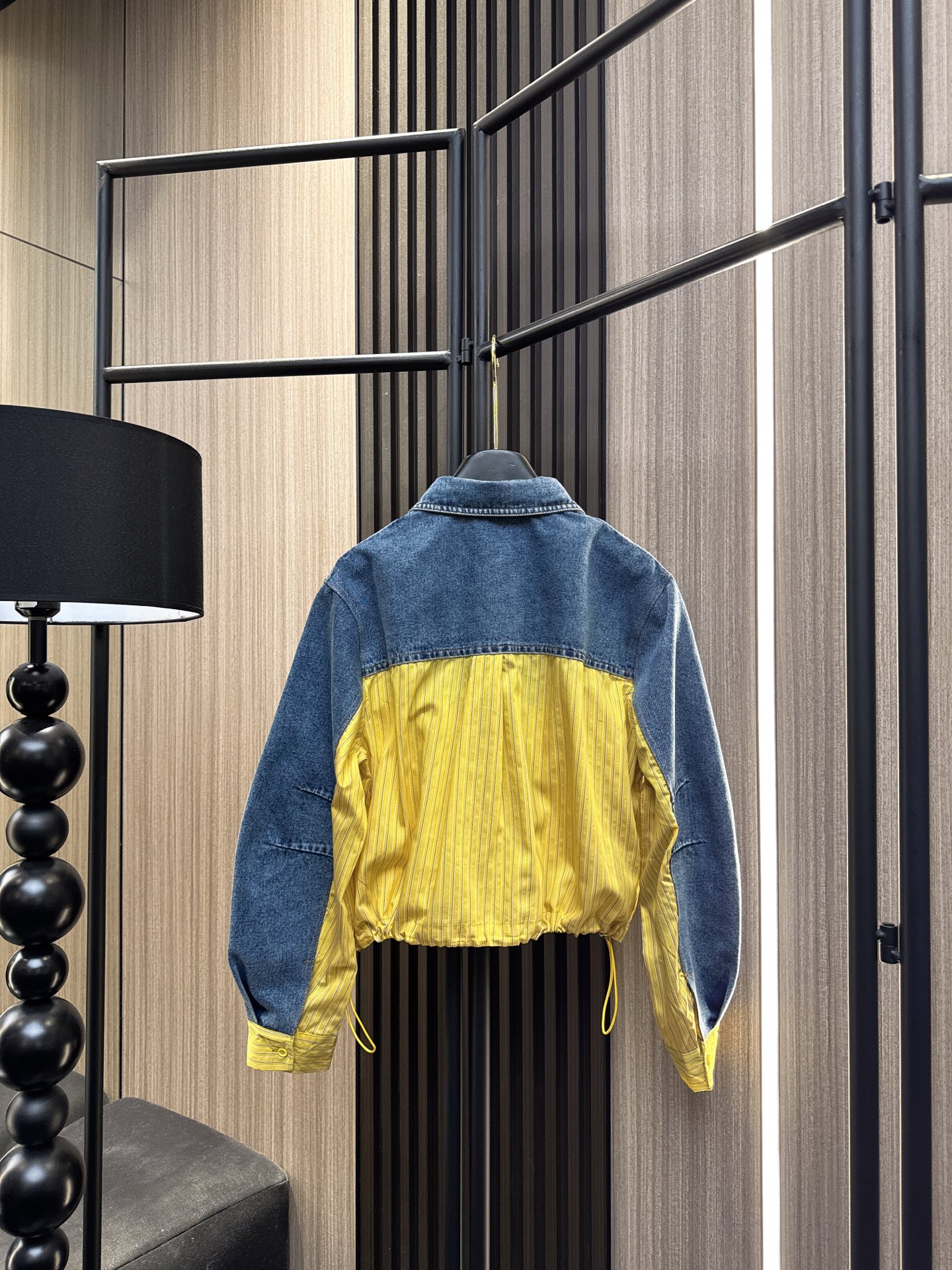 ✨✨✨伊莎贝尔✨✨✨2026早春新款💫 【新品爆款】牛仔拼接条纹衬衫假两件！时尚新潮不撞衫，百搭显瘦超有