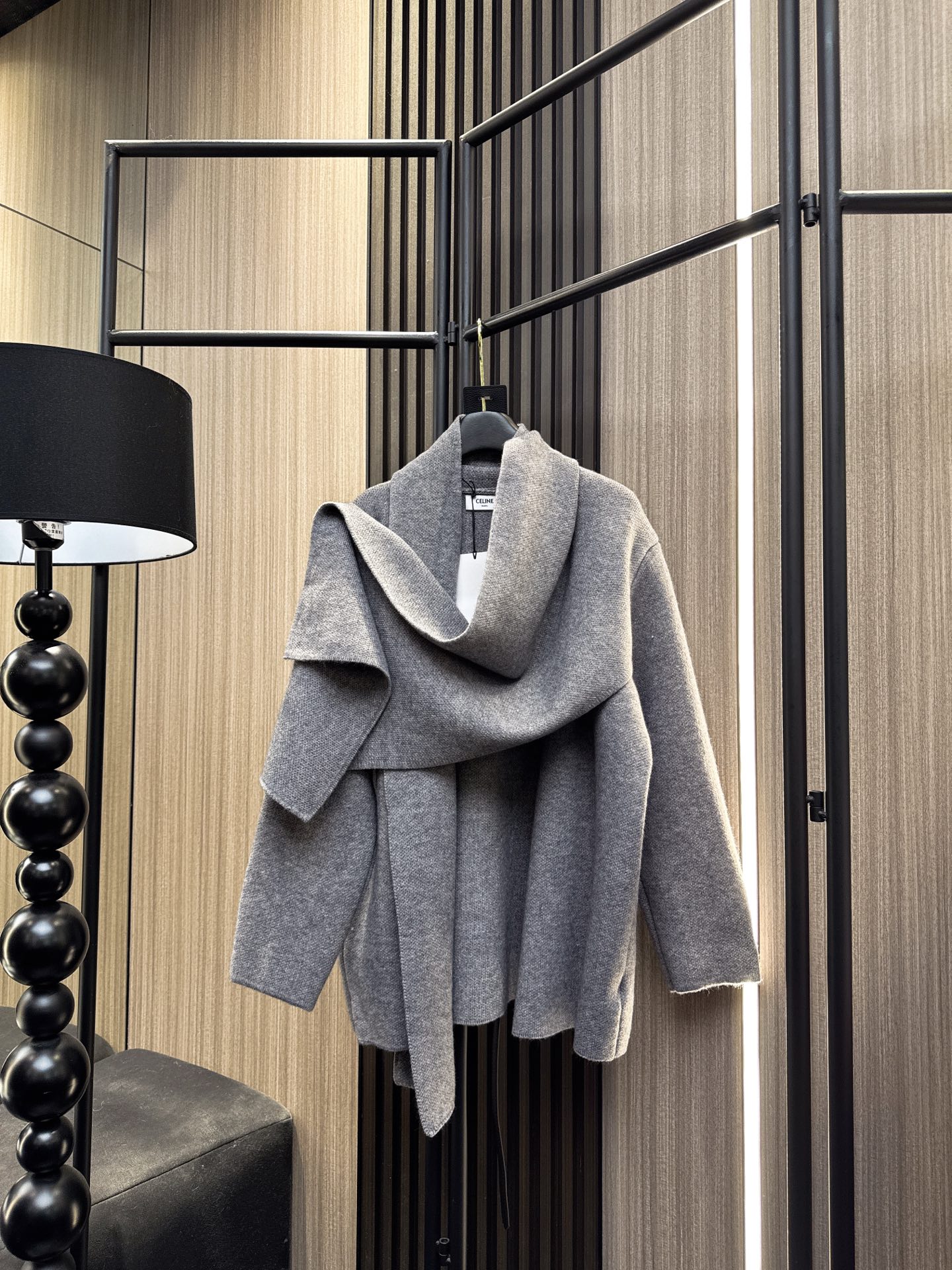 ✨✨✨Celine✨✨✨2025秋冬新款💫 【秋冬必入】羊毛混棉开衫外套✨ 70%细腻羊毛+30%亲肤棉