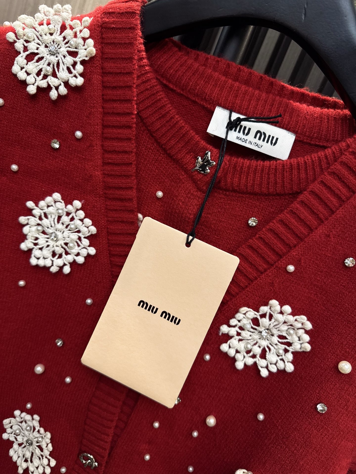 ✨✨✨miumiu✨✨✨2025秋冬新款💫 【爆款推荐】miu风羊毛两件套💫 70%羊毛+30%棉黄金配